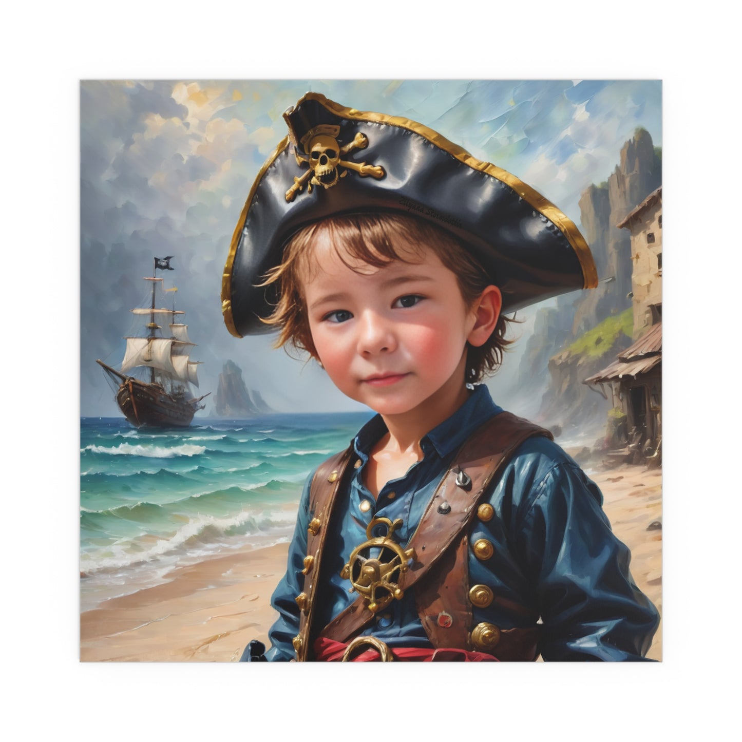 Indoor and Outdoor Silk Posters (Square 48)