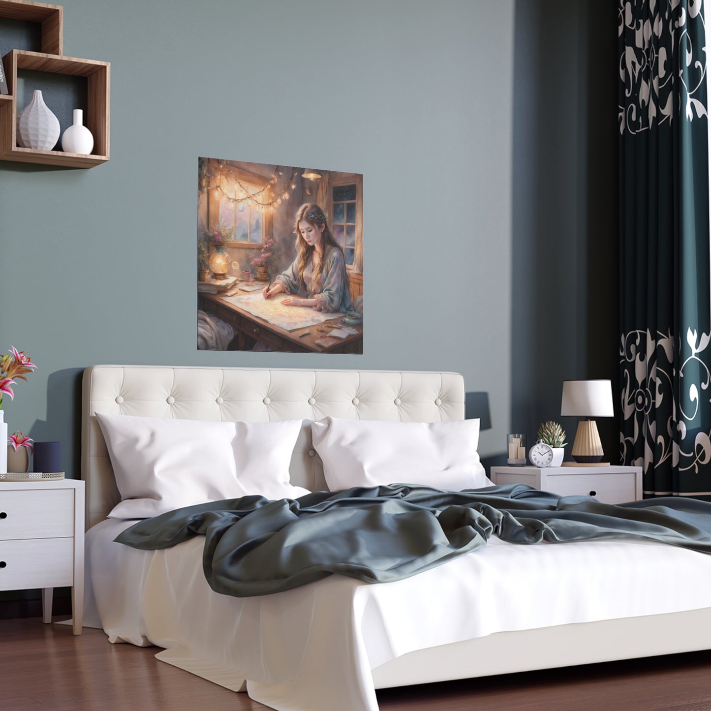 Indoor and Outdoor Silk Posters (Square 43)