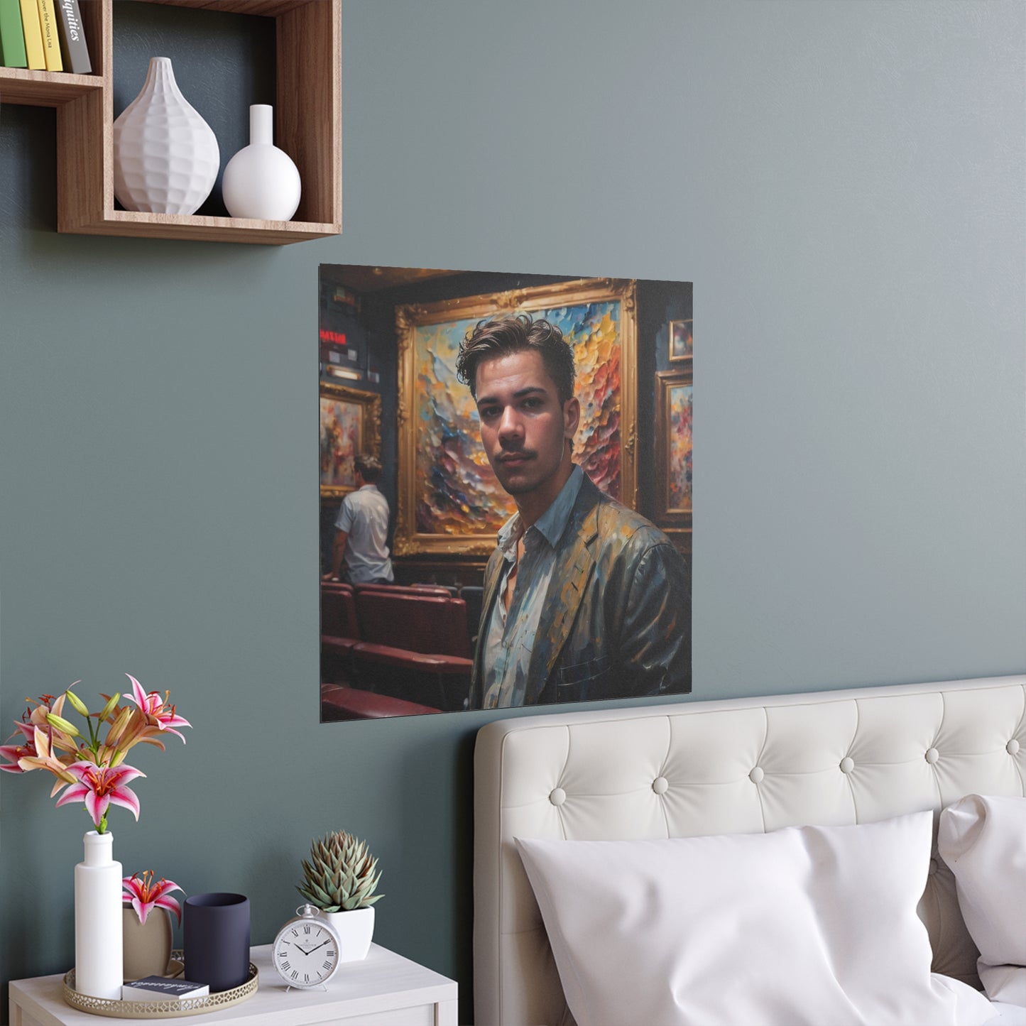Indoor and Outdoor Silk Posters (Square 41)
