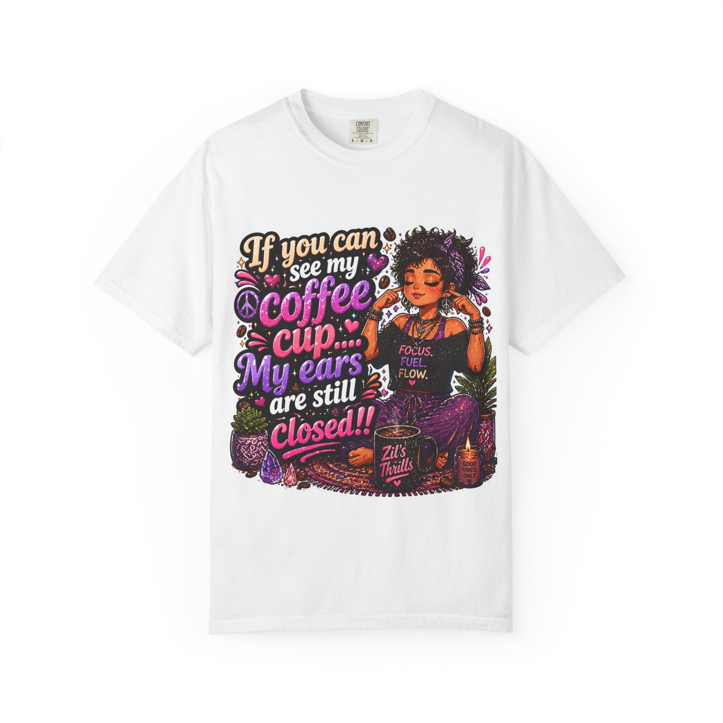 Coffee First, Then Words Tee