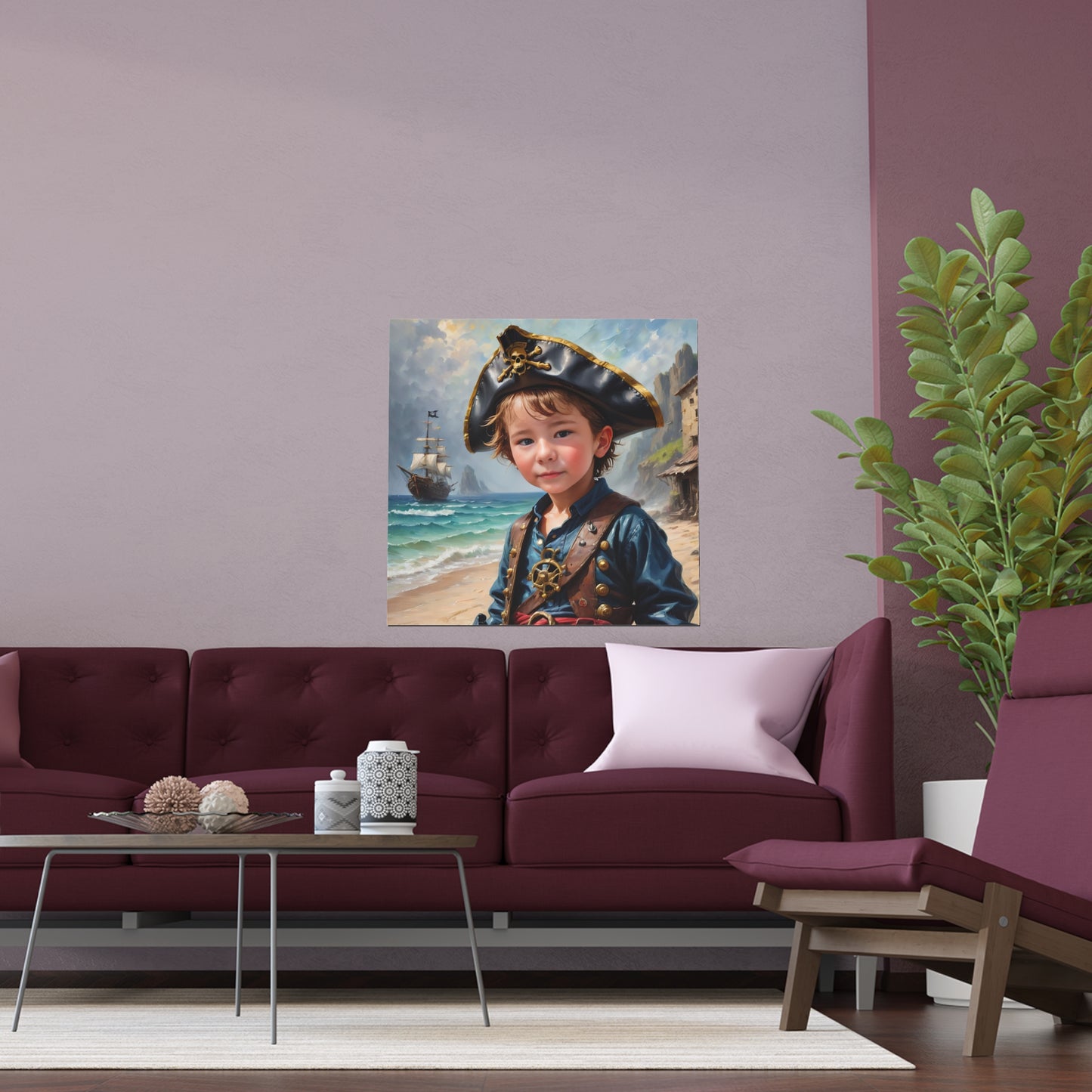 Indoor and Outdoor Silk Posters (Square 48)