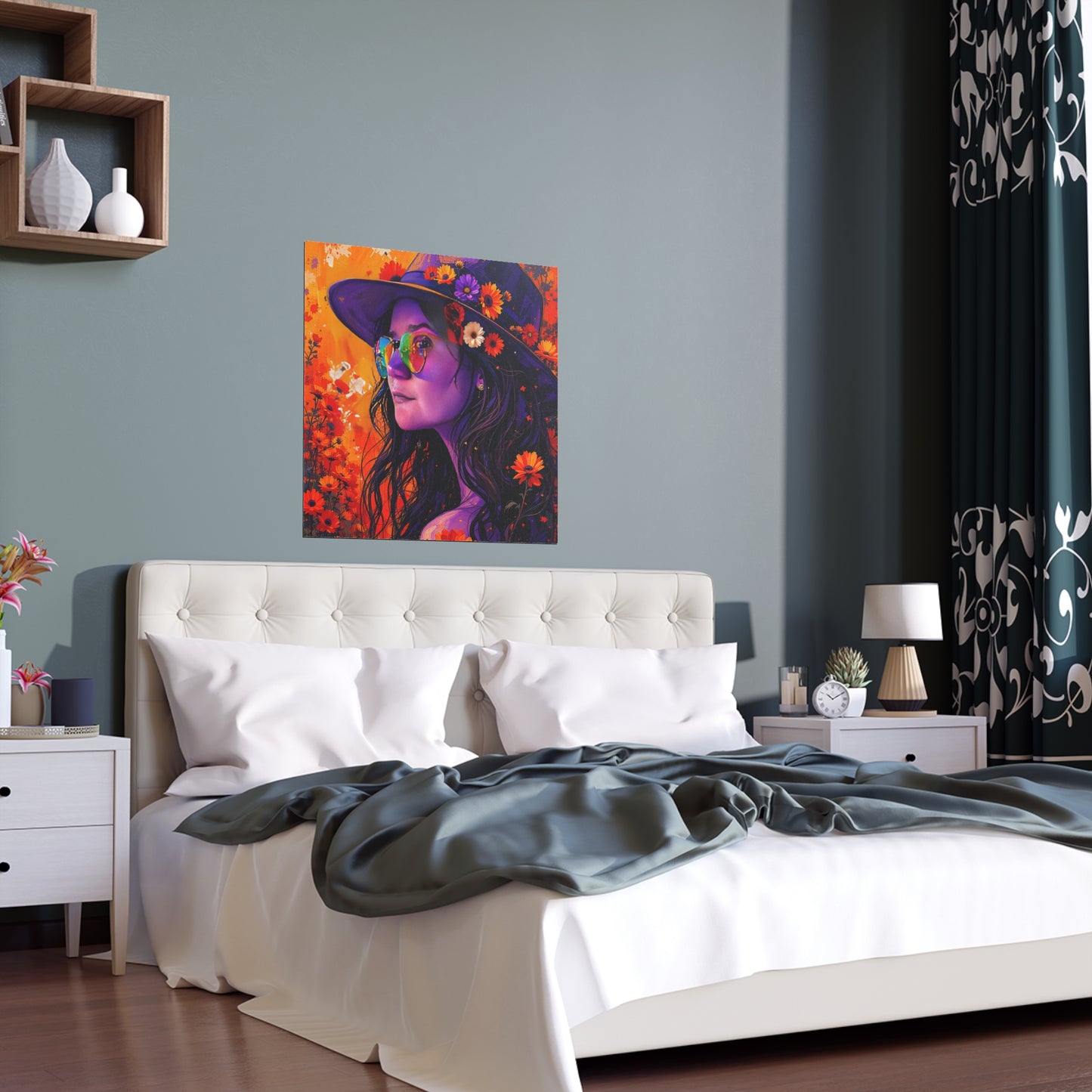 Indoor and Outdoor Silk Posters (Square 36)