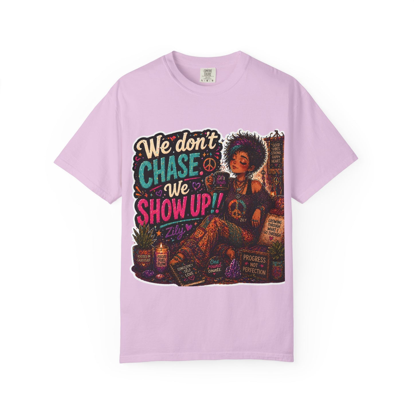 Show Up Over Chase Tee