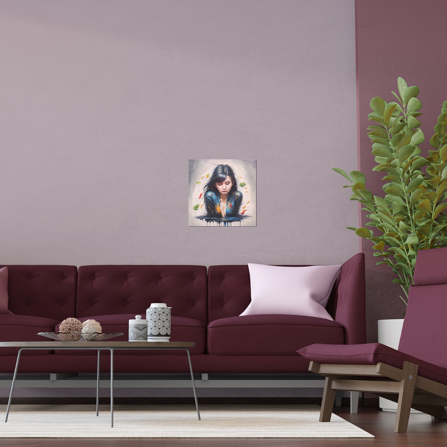Indoor and Outdoor Silk Posters (Square 20)