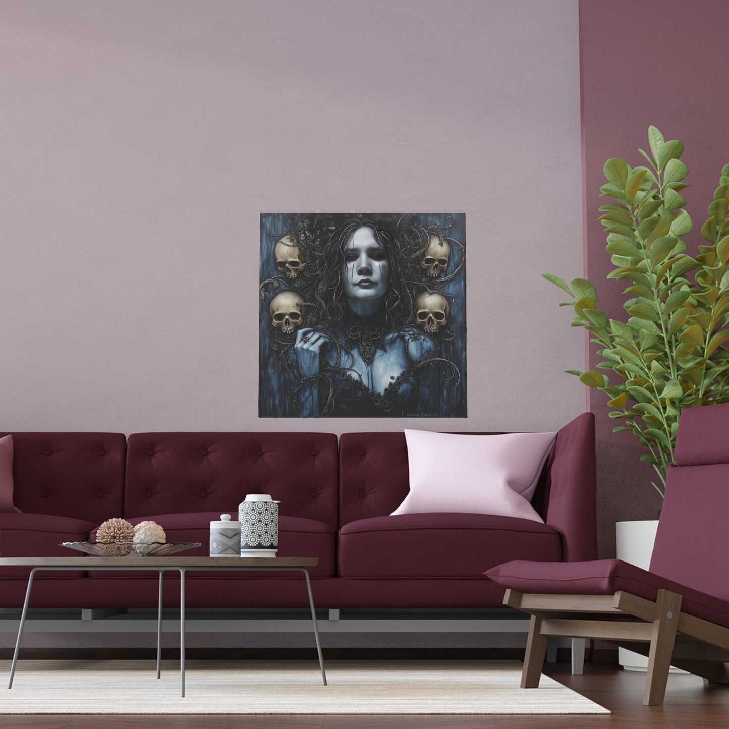Indoor and Outdoor Silk Posters (Square 50)