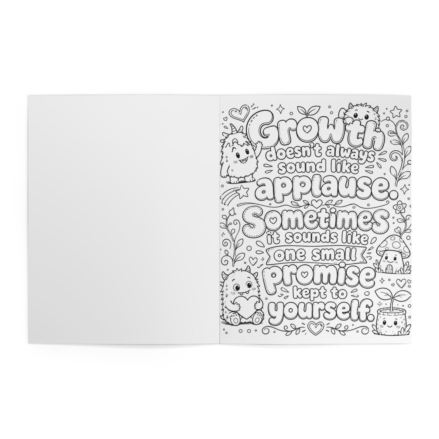 Mantra Monster Coloring Book
