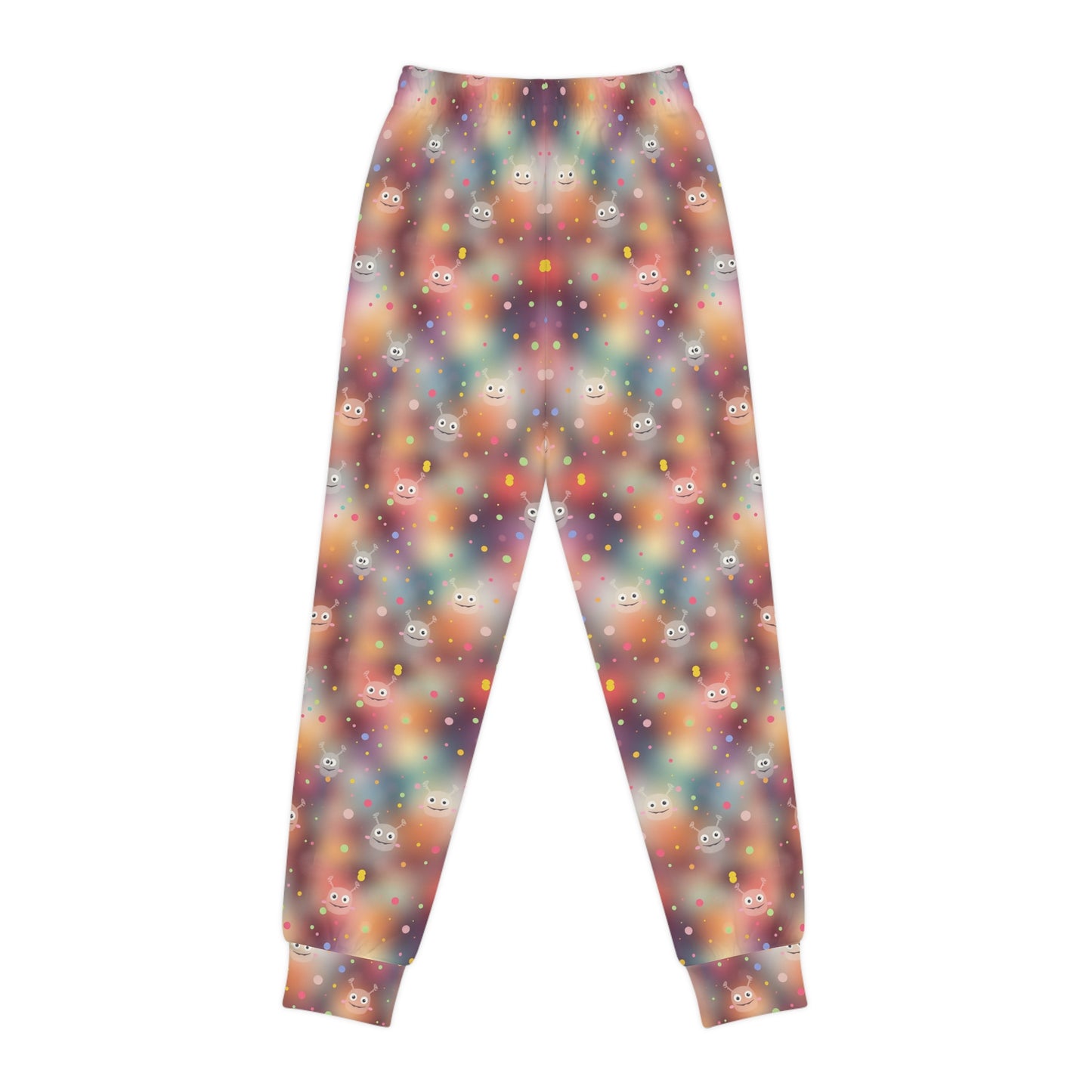 Cosmic Sprinkle Bots Monster Youth Joggers