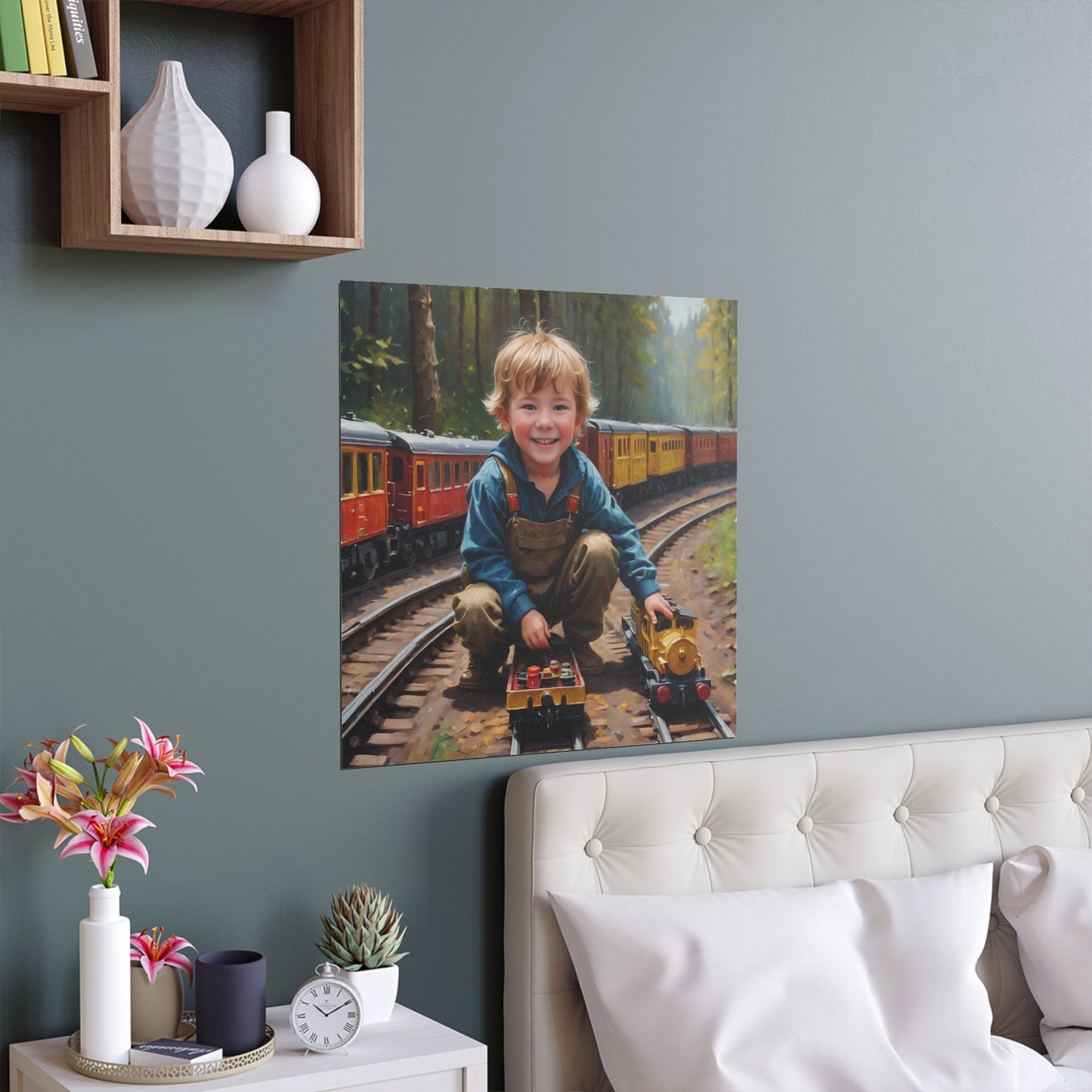 Indoor and Outdoor Silk Posters (Square 42)