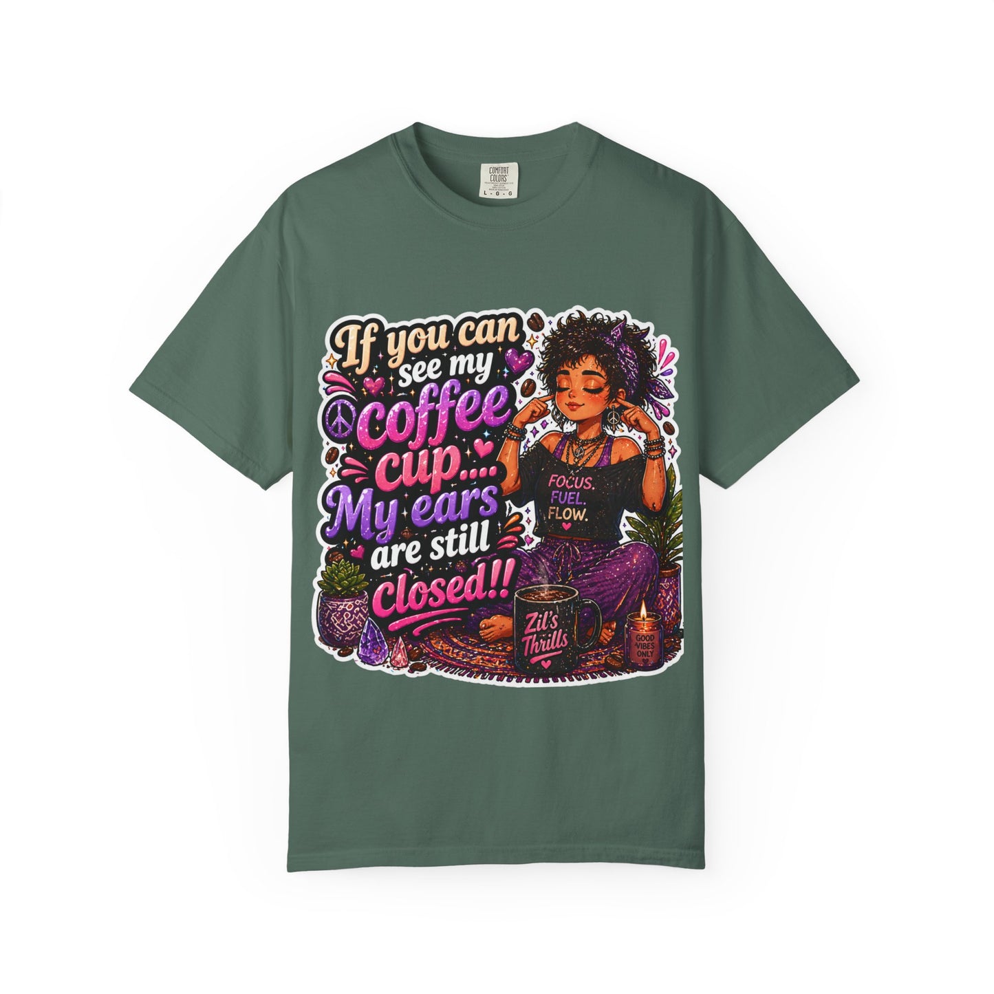 Coffee First, Then Words Tee
