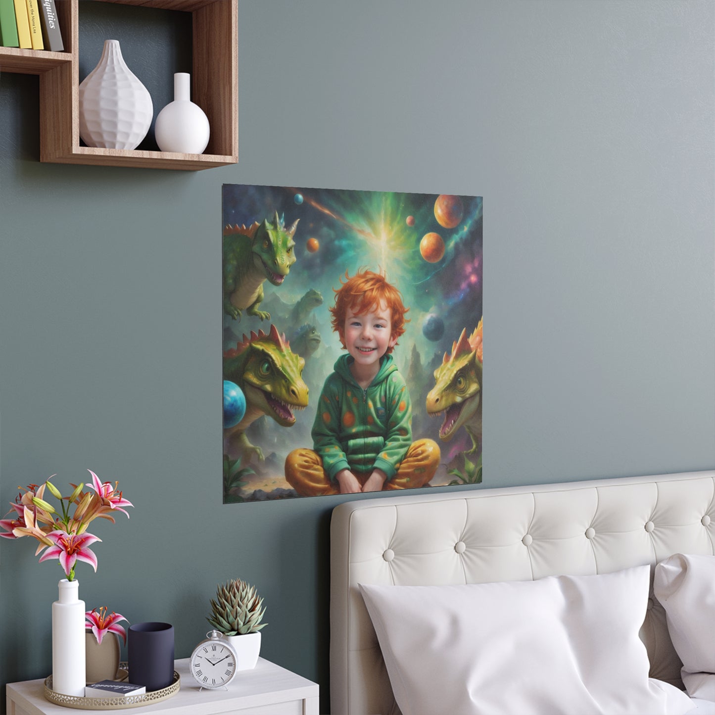 Indoor and Outdoor Silk Posters (Square 38)