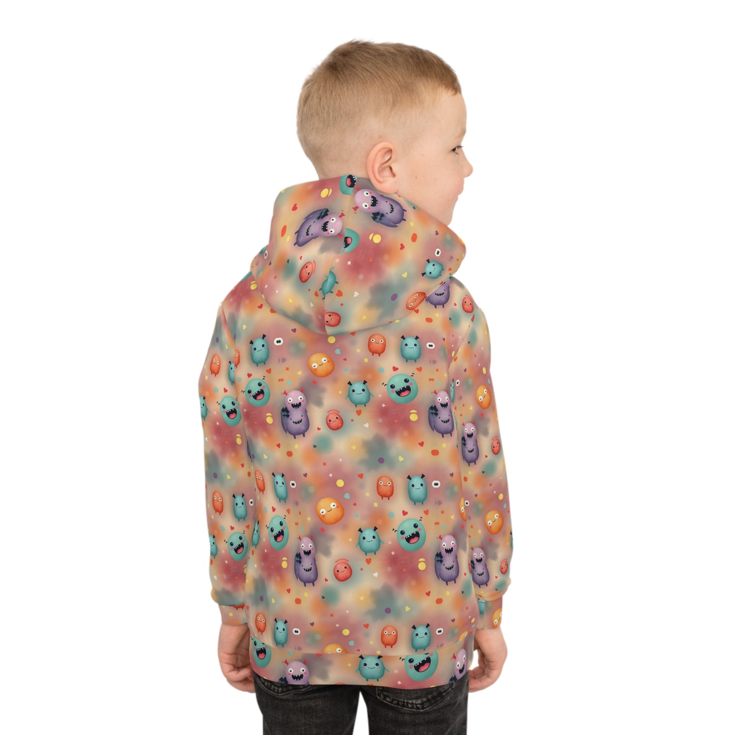Confetti Critter Carnival Youth Hoodie