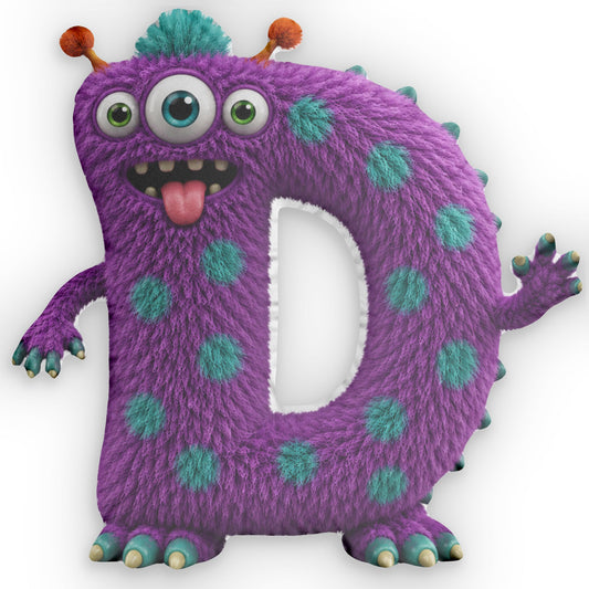 Letter D Pillow Pal