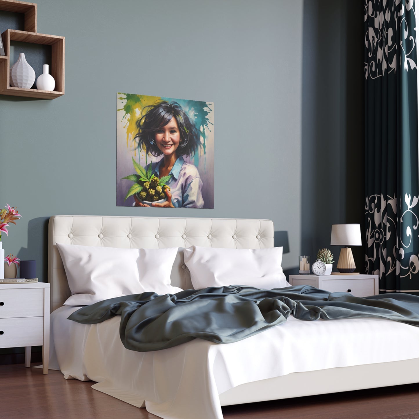 Indoor and Outdoor Silk Posters (Square 35)