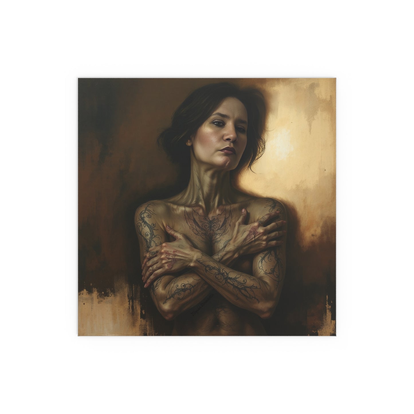 Indoor and Outdoor Silk Posters (Square 40)