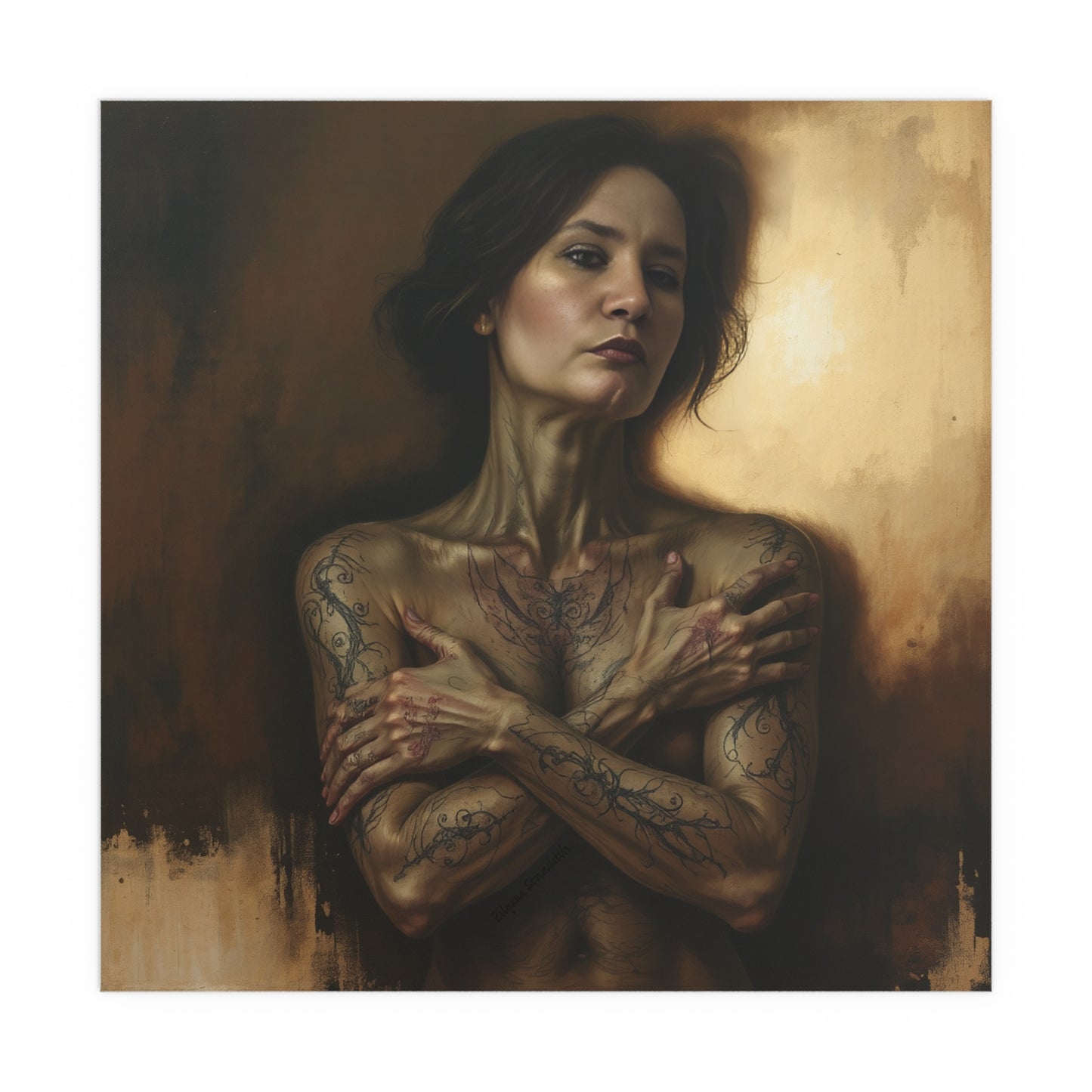 Indoor and Outdoor Silk Posters (Square 40)