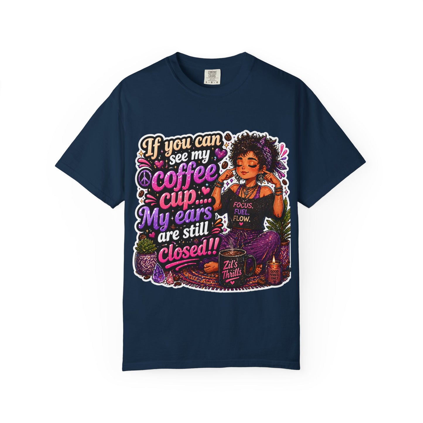 Coffee First, Then Words Tee