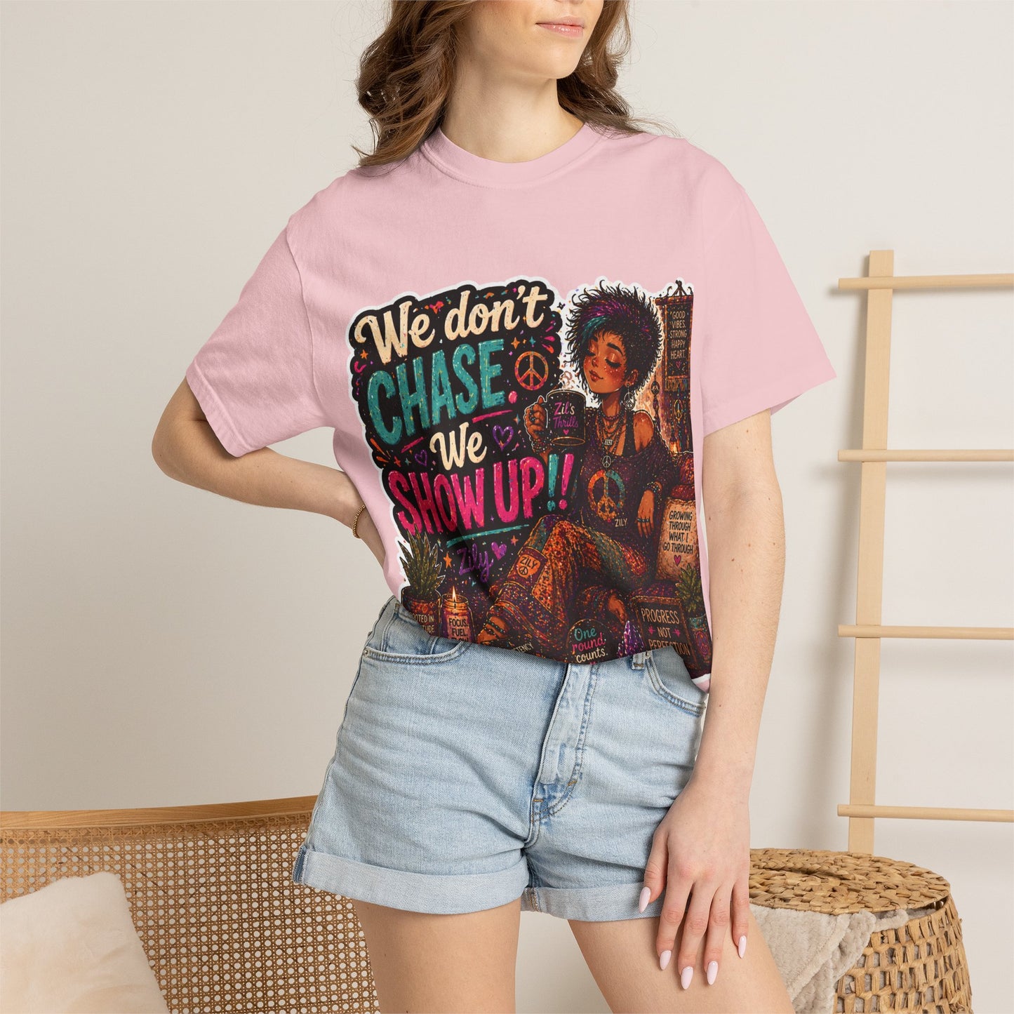 Show Up Over Chase Tee
