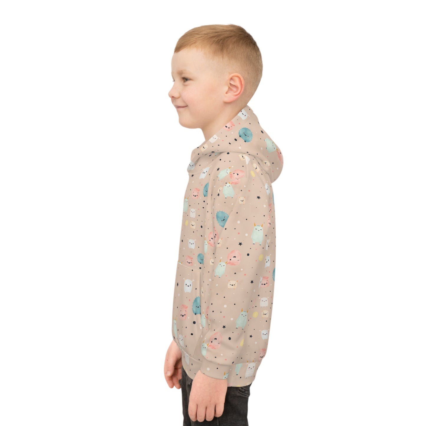 Peachy Pocket Pals Youth Hoodie