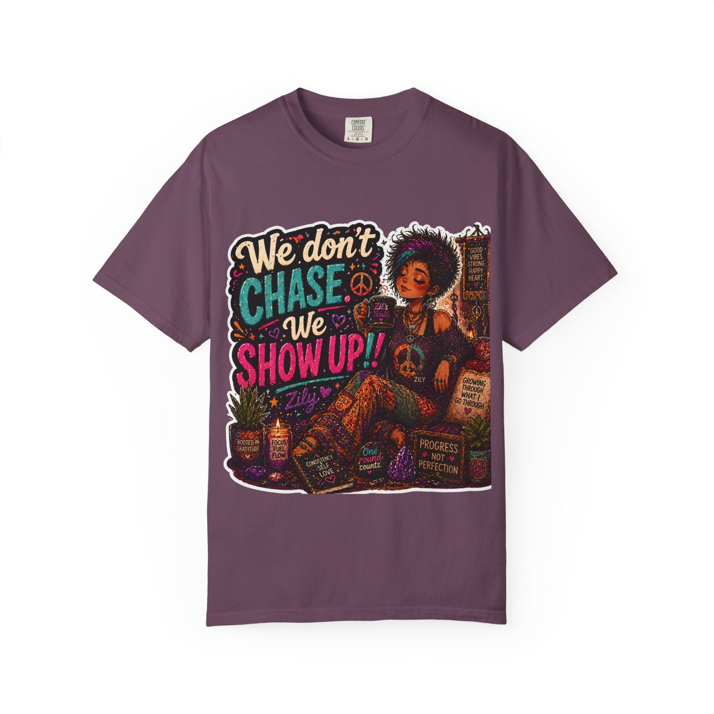 Show Up Over Chase Tee