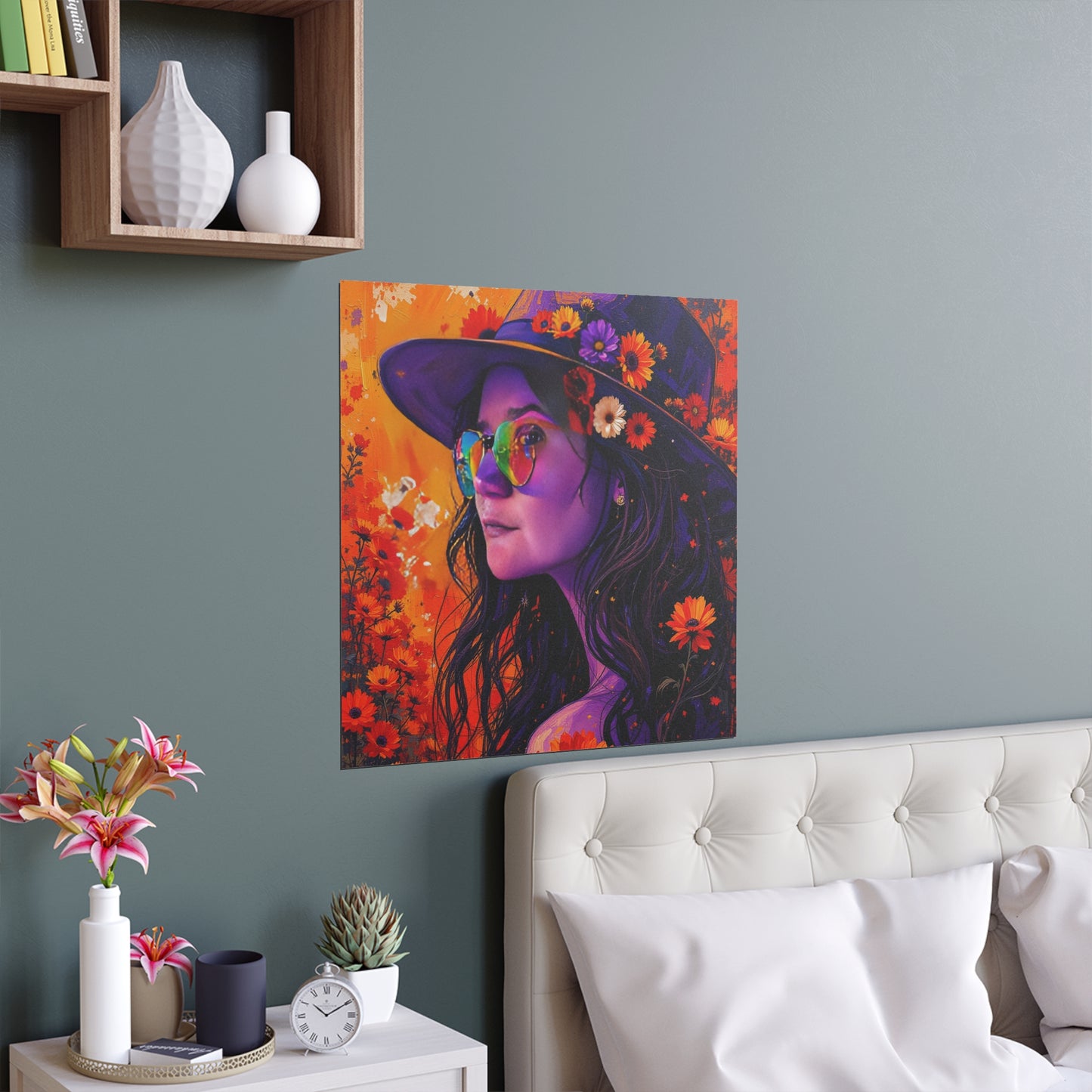 Indoor and Outdoor Silk Posters (Square 36)