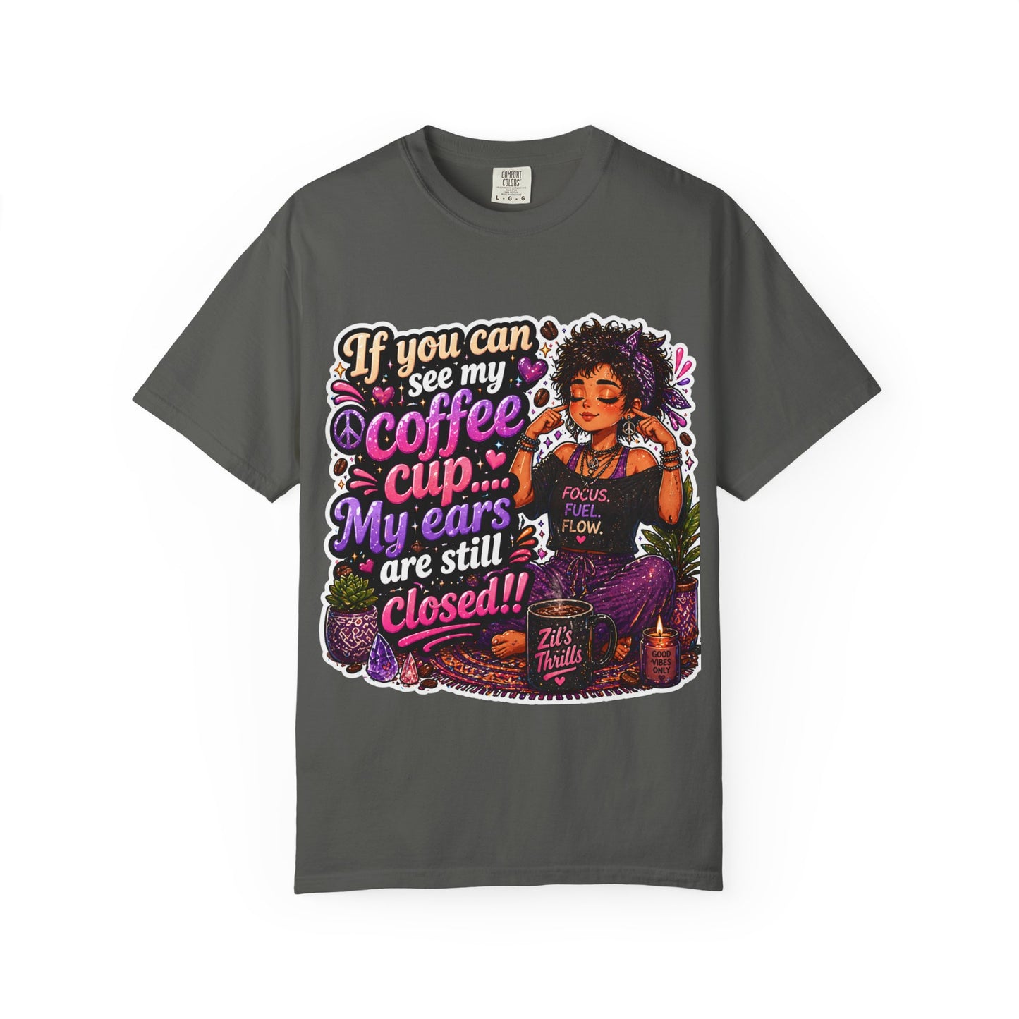 Coffee First, Then Words Tee