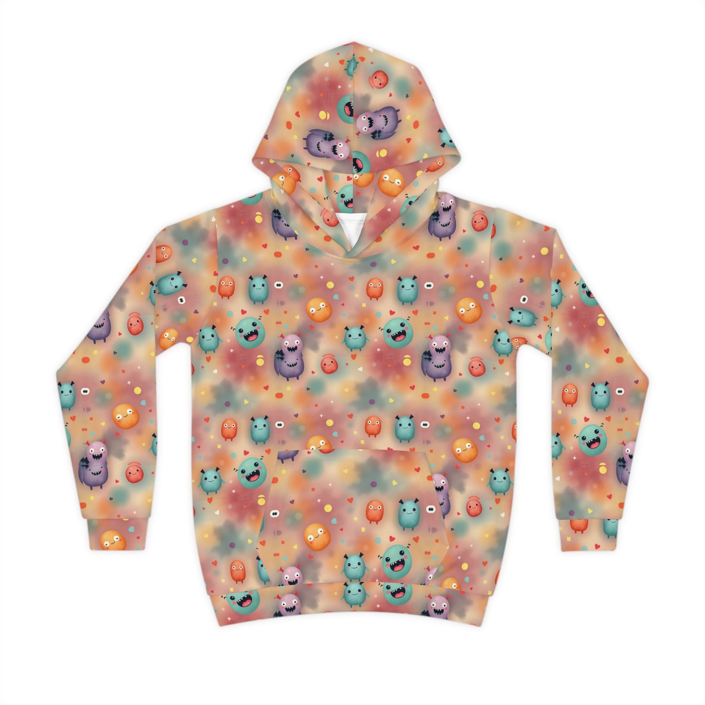 Confetti Critter Carnival Youth Hoodie