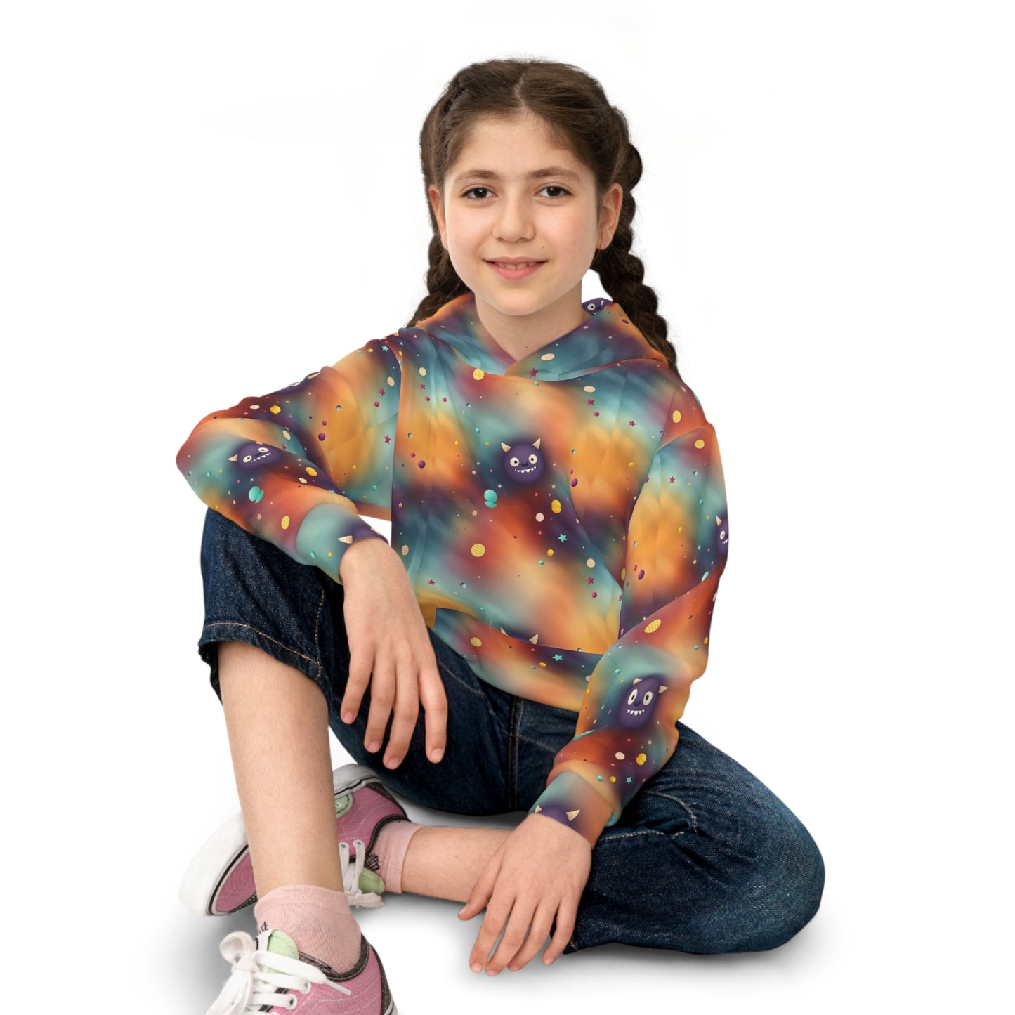 Solar Flare Monster Orbit Youth Hoodie