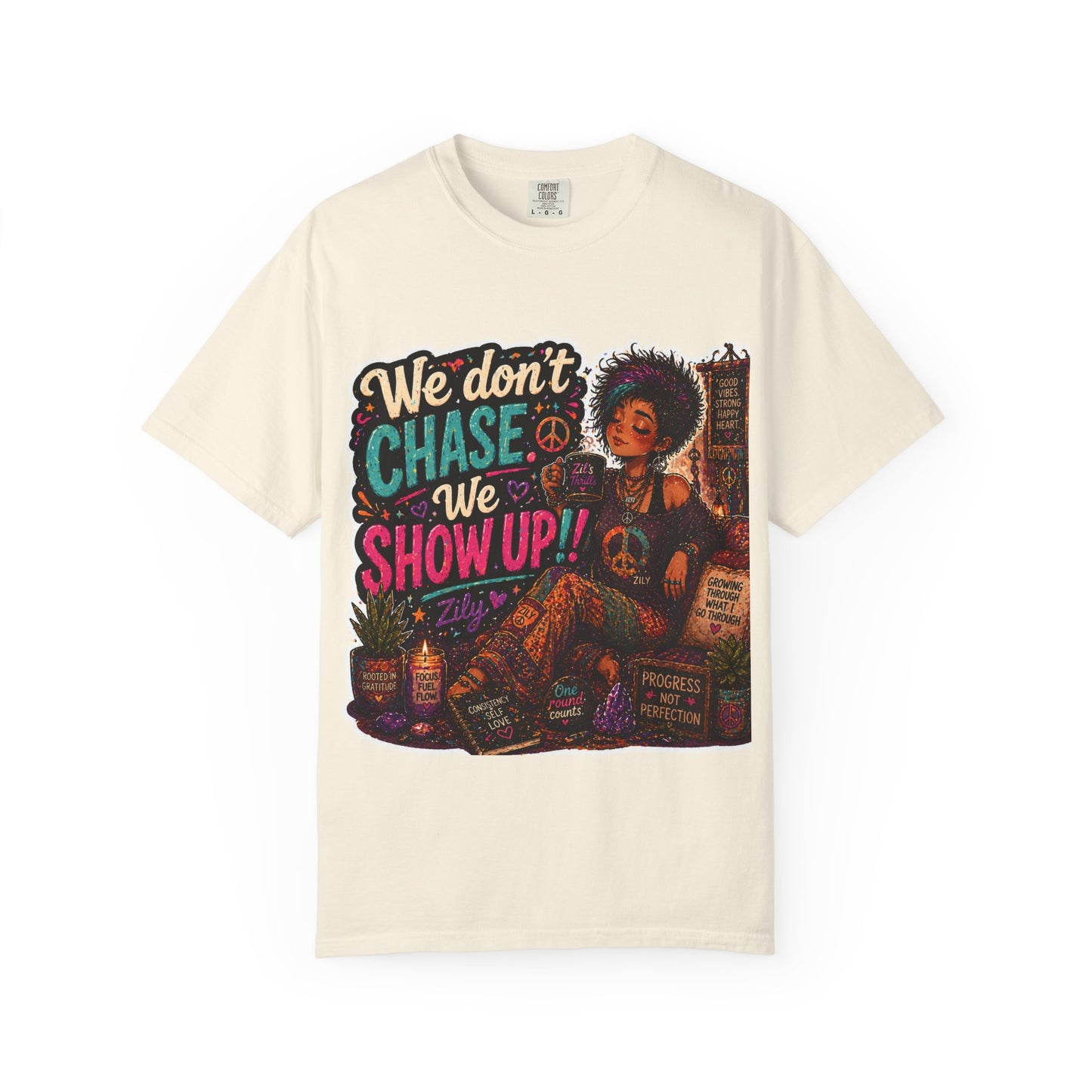 Show Up Over Chase Tee