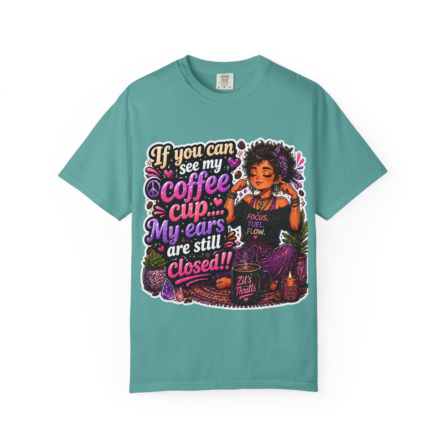 Coffee First, Then Words Tee