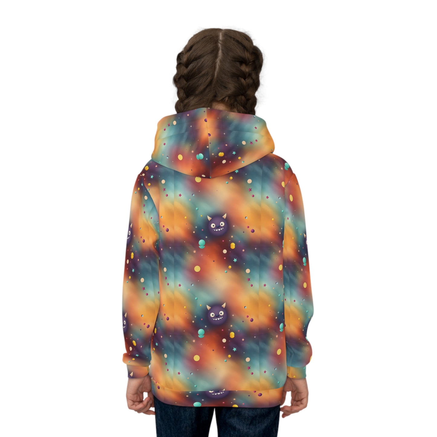Solar Flare Monster Orbit Youth Hoodie