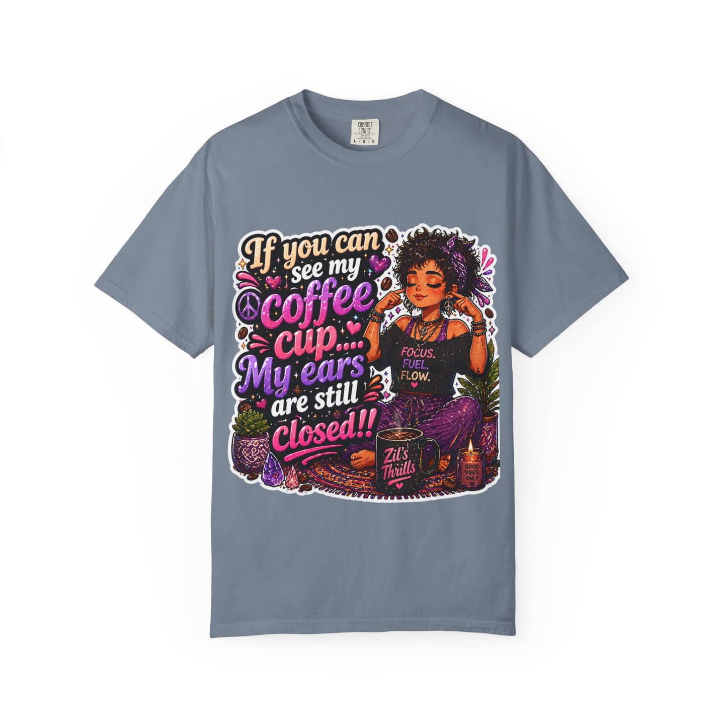 Coffee First, Then Words Tee