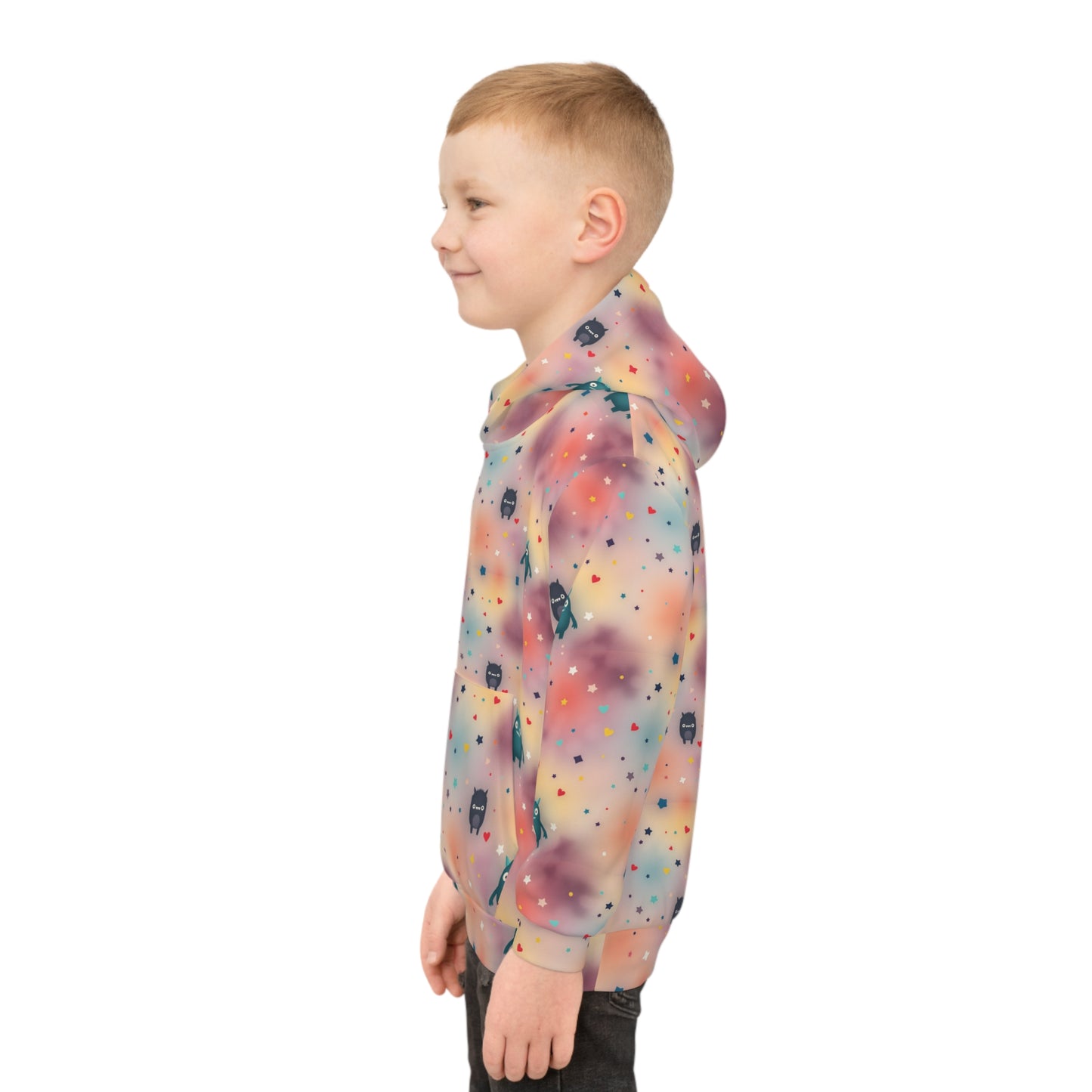 Pastel Monster Stardust Youth Hoodie