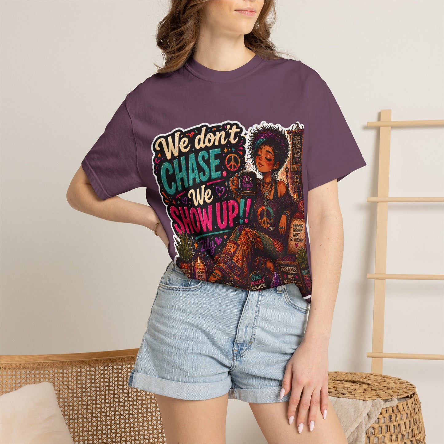 Show Up Over Chase Tee
