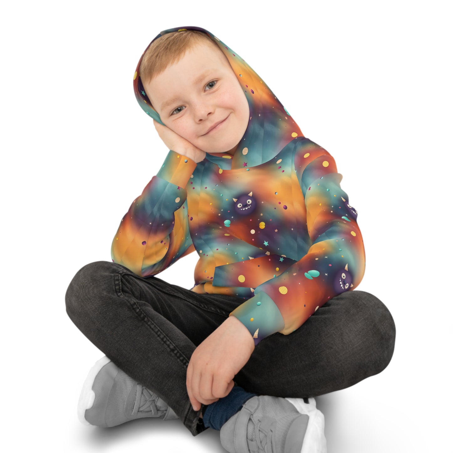 Solar Flare Monster Orbit Youth Hoodie