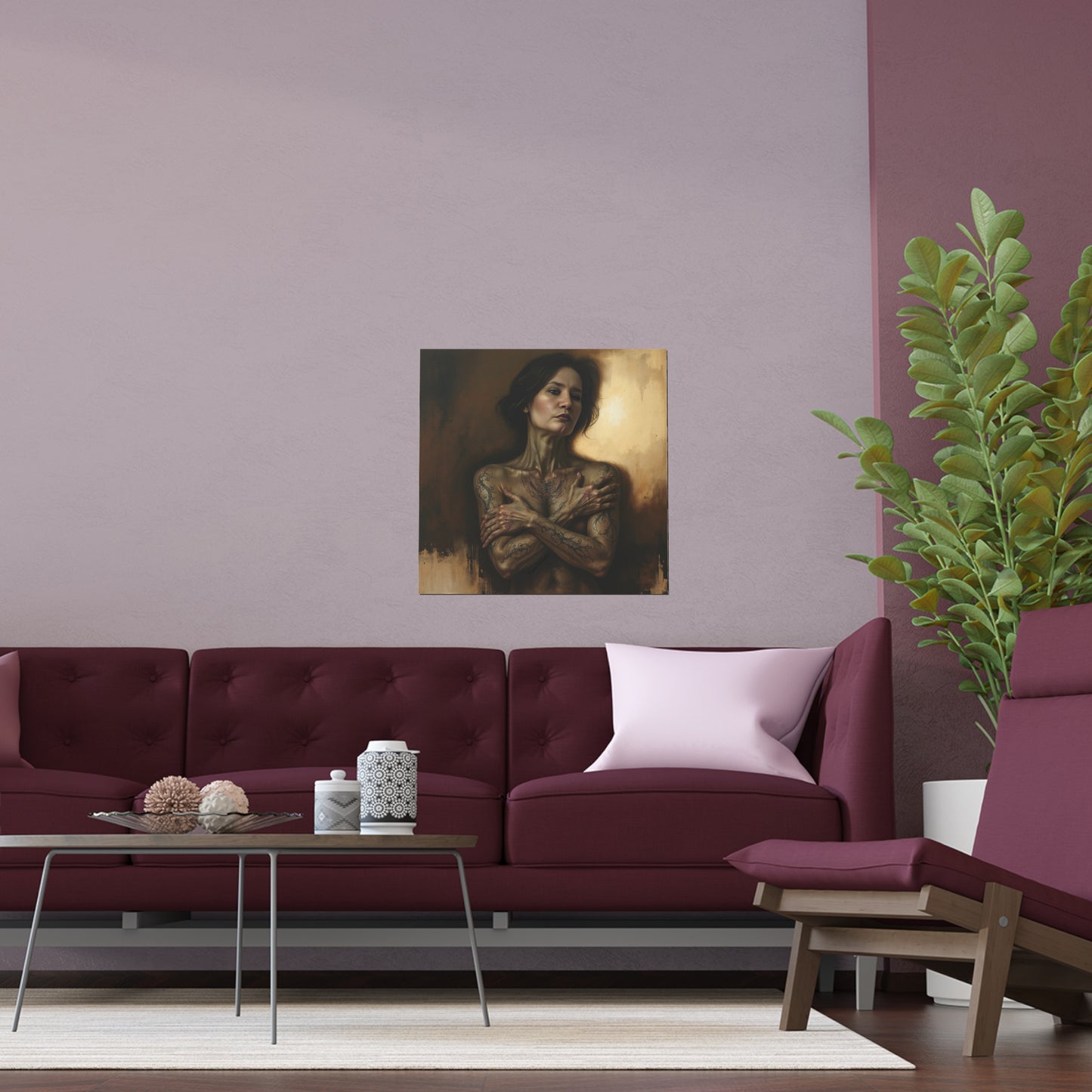 Indoor and Outdoor Silk Posters (Square 40)