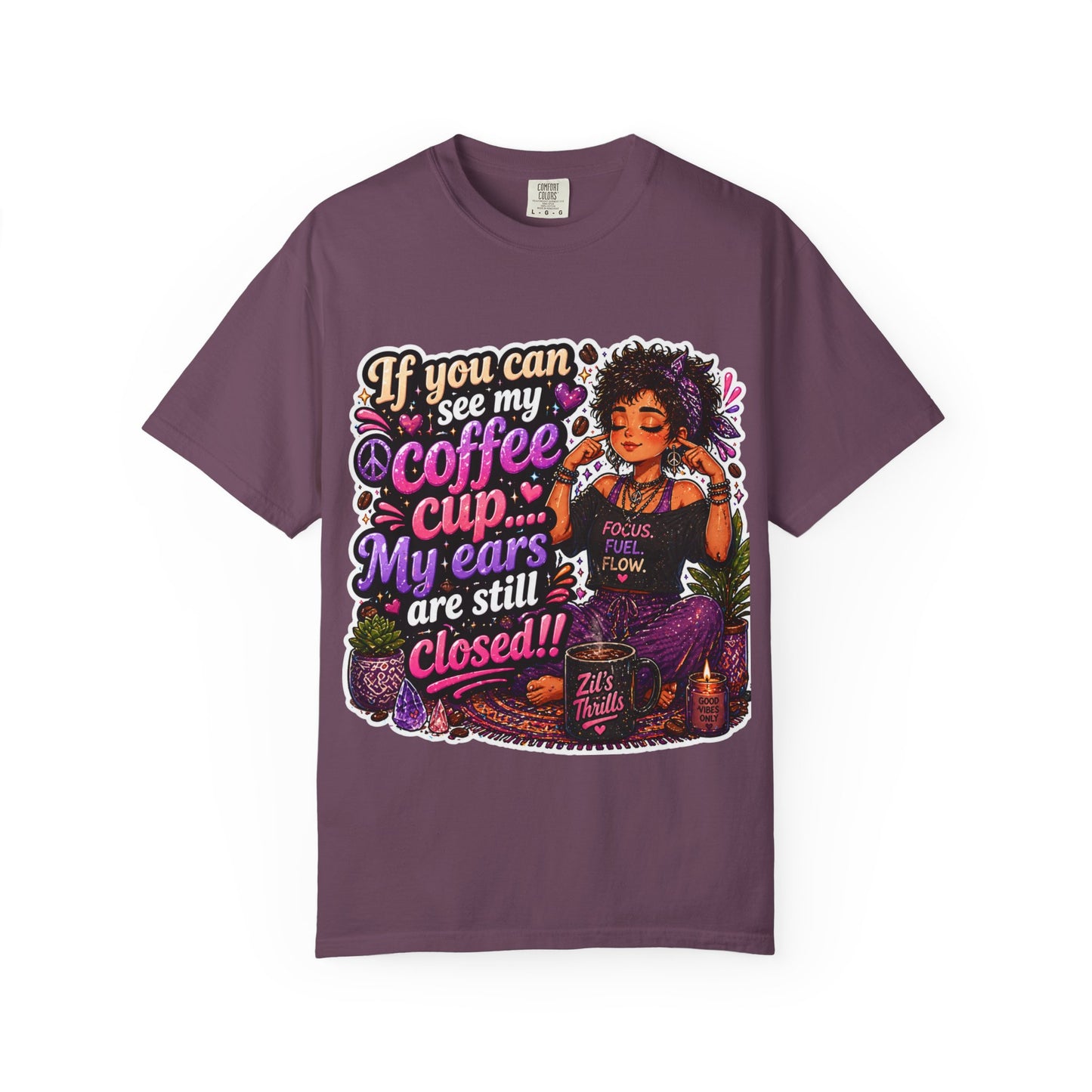 Coffee First, Then Words Tee