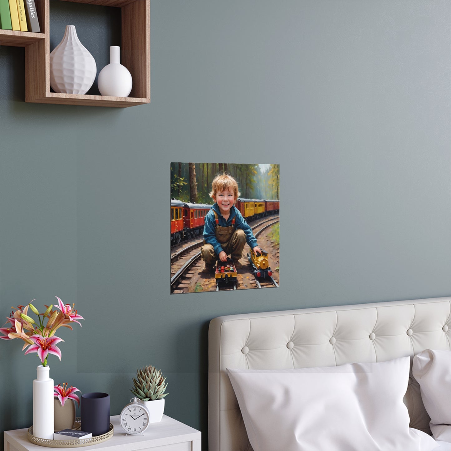 Indoor and Outdoor Silk Posters (Square 42)