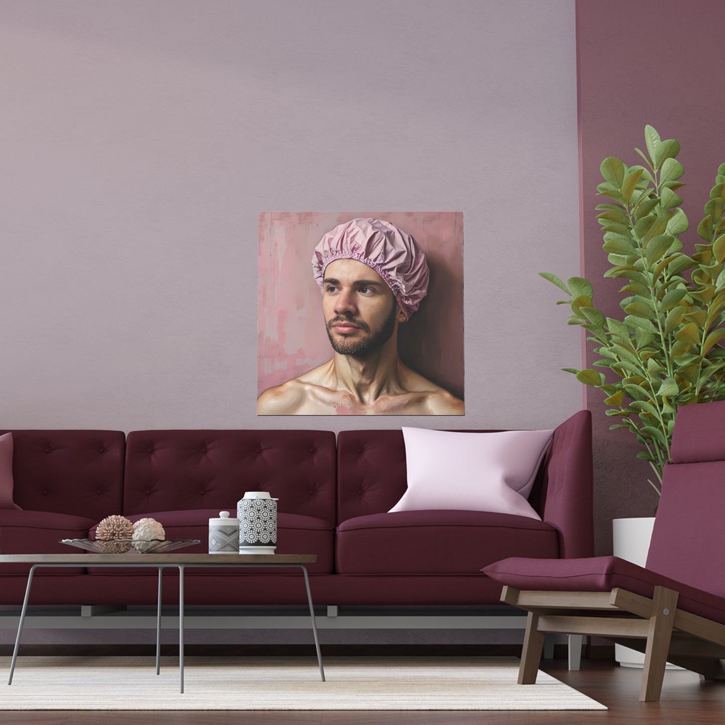 Indoor and Outdoor Silk Posters (Square 44)