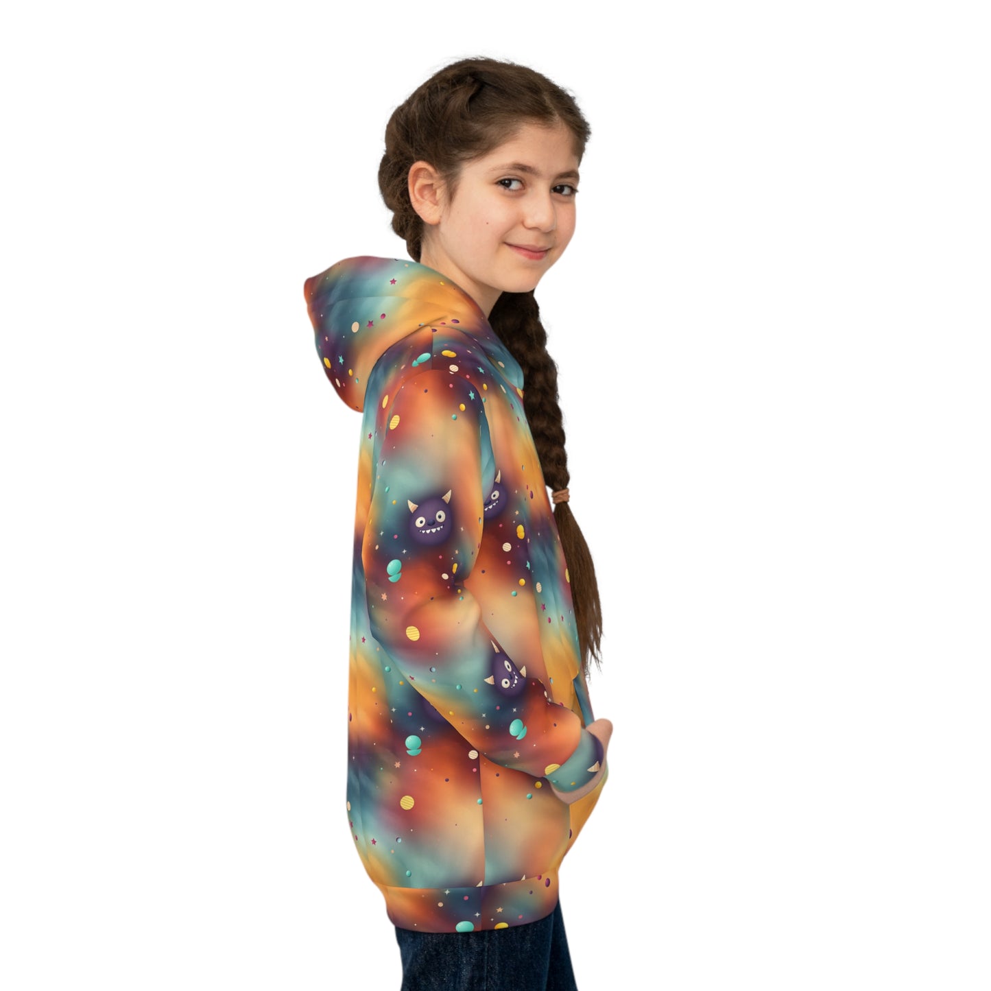 Solar Flare Monster Orbit Youth Hoodie
