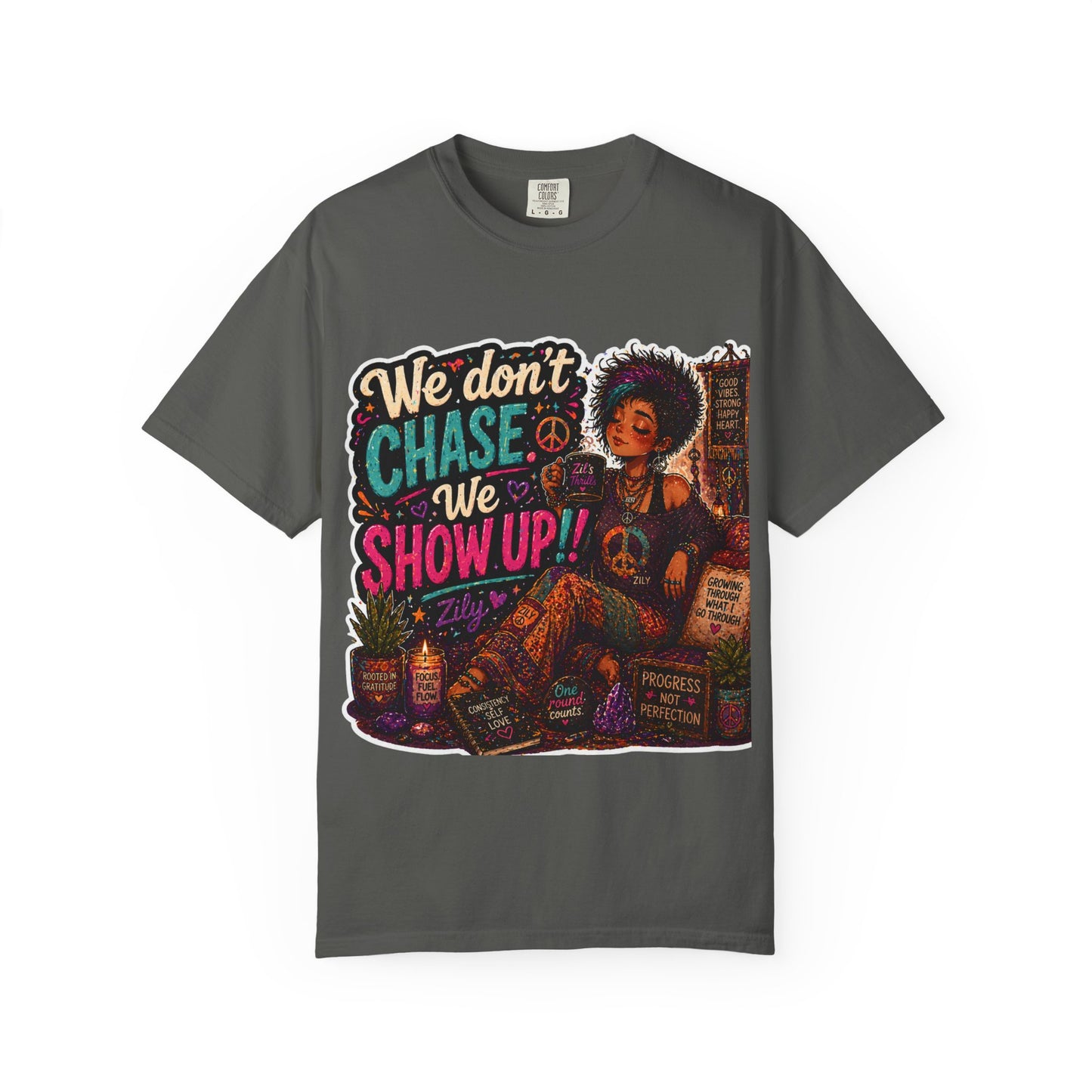 Show Up Over Chase Tee