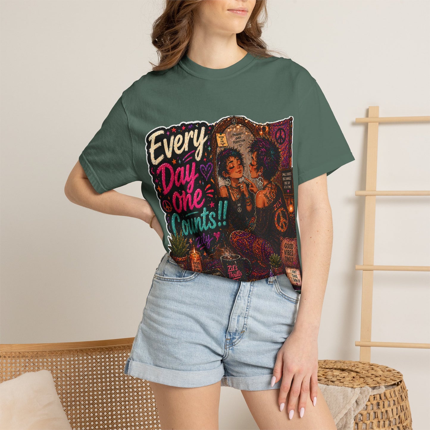 Day One Counts Tee