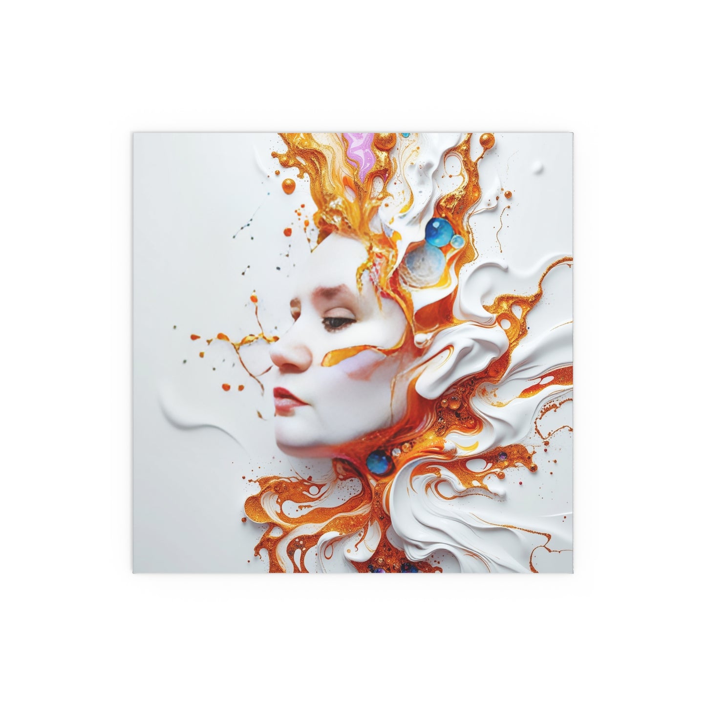 Indoor and Outdoor Silk Posters (Square 37)