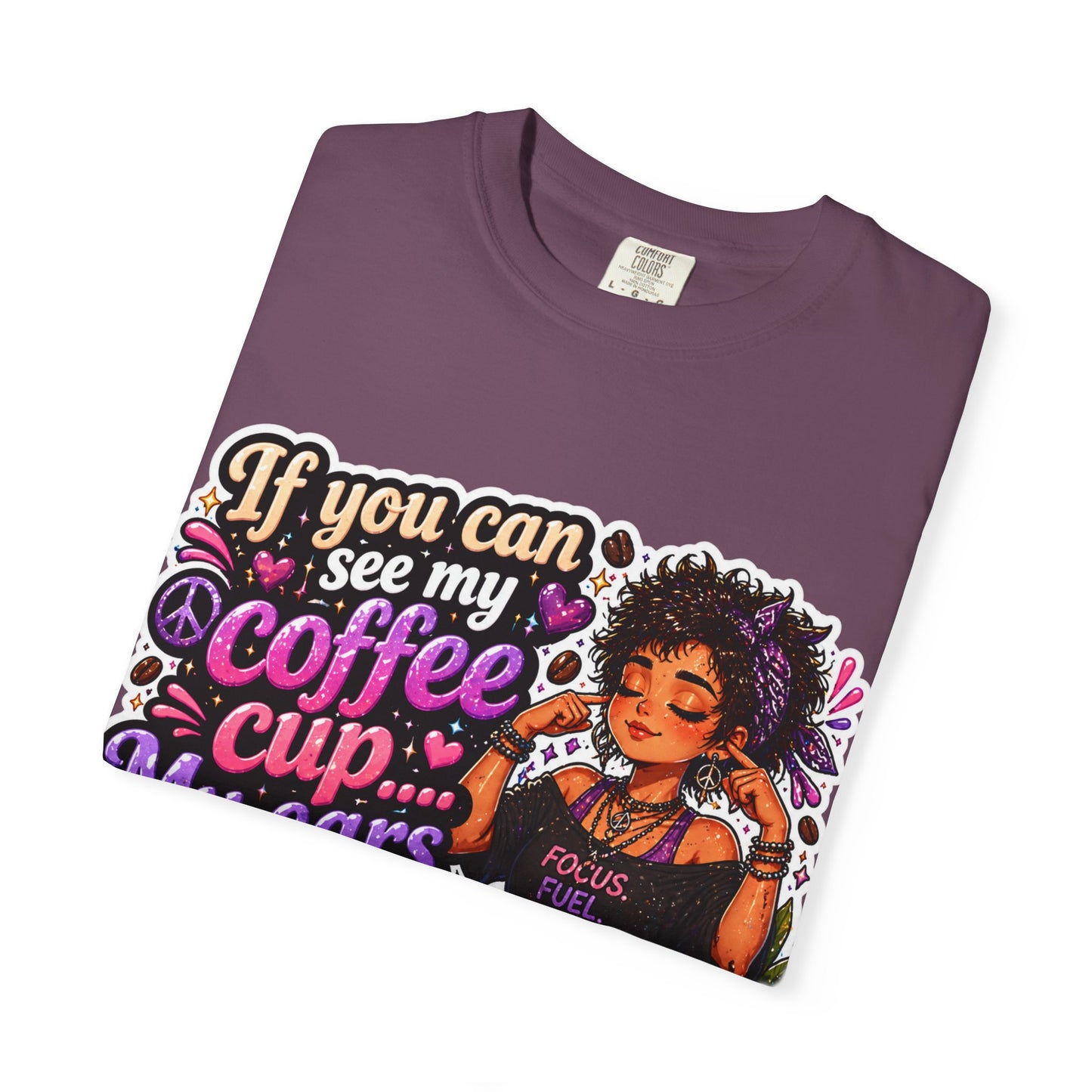 Coffee First, Then Words Tee