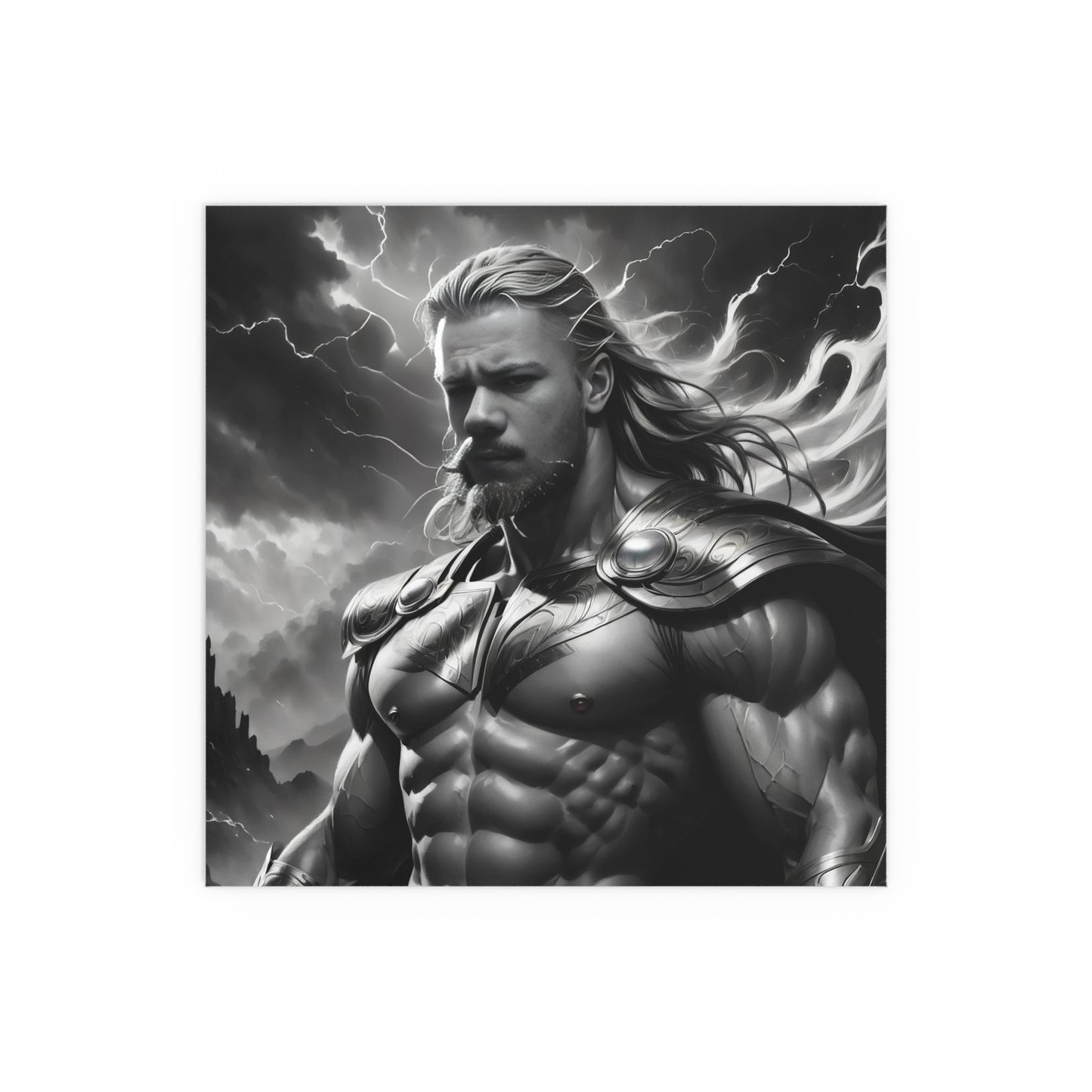 Indoor and Outdoor Silk Posters (Square 49)