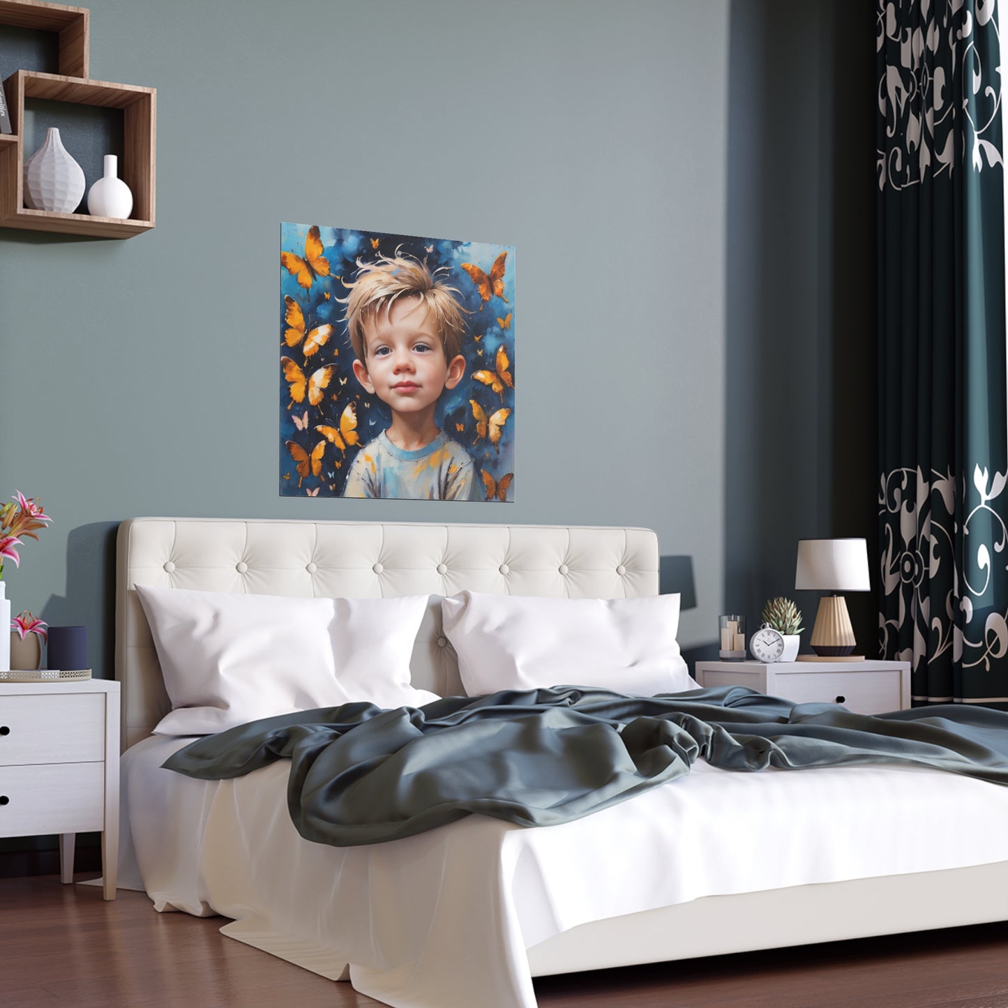 Indoor and Outdoor Silk Posters (Square 13)