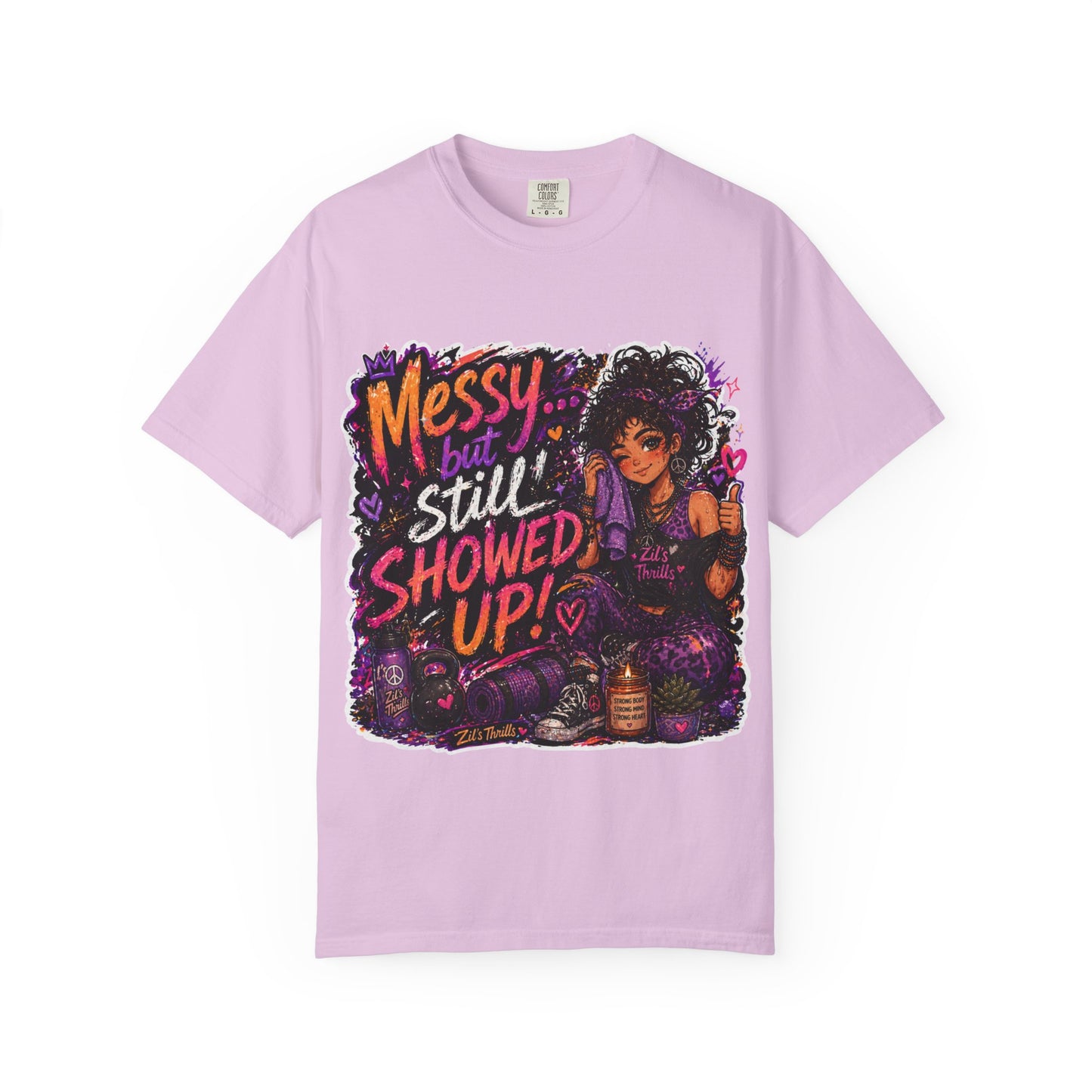 Messy Showed Up Tee