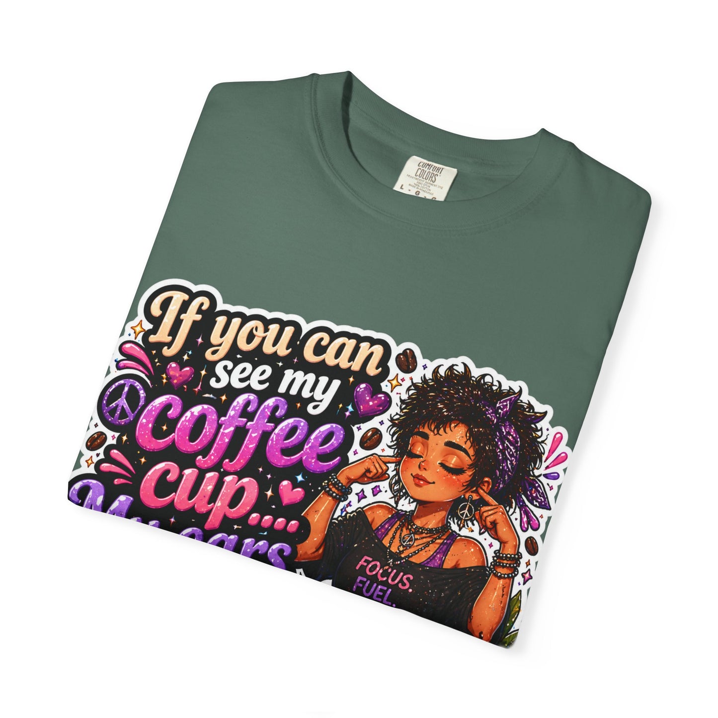 Coffee First, Then Words Tee