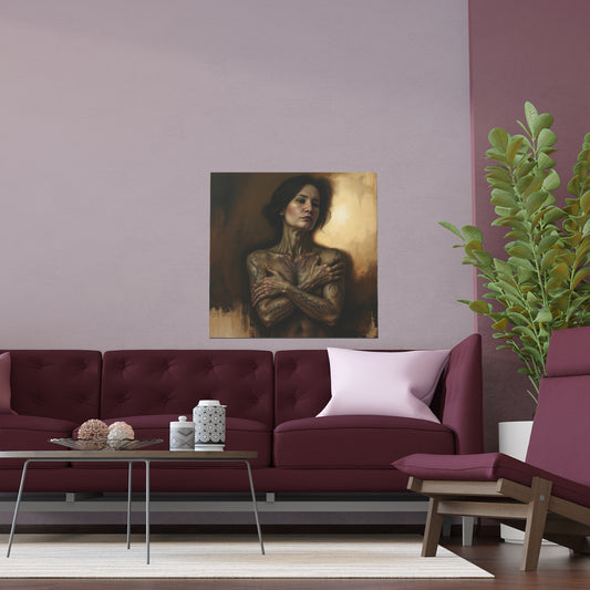 Indoor and Outdoor Silk Posters (Square 40)