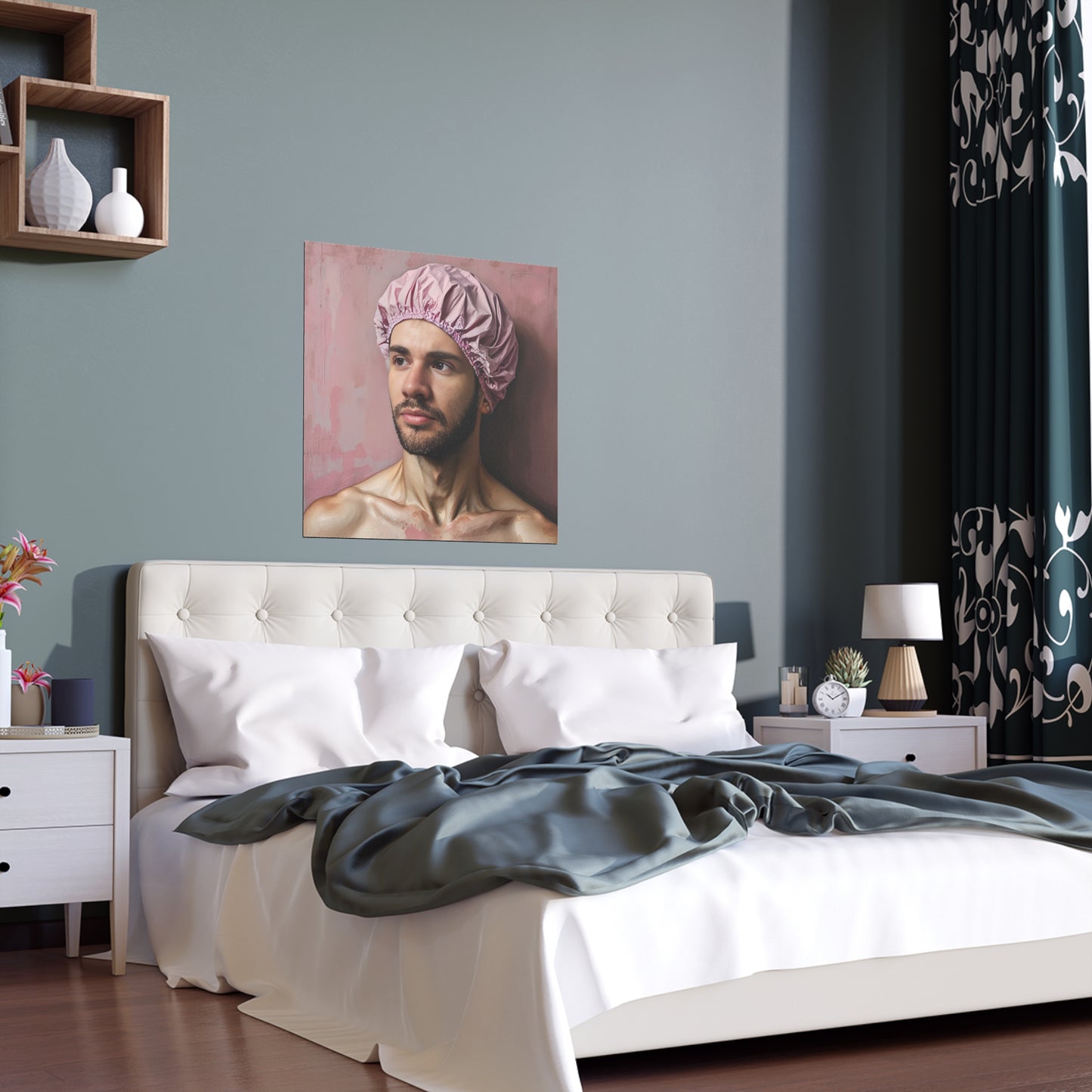Indoor and Outdoor Silk Posters (Square 44)