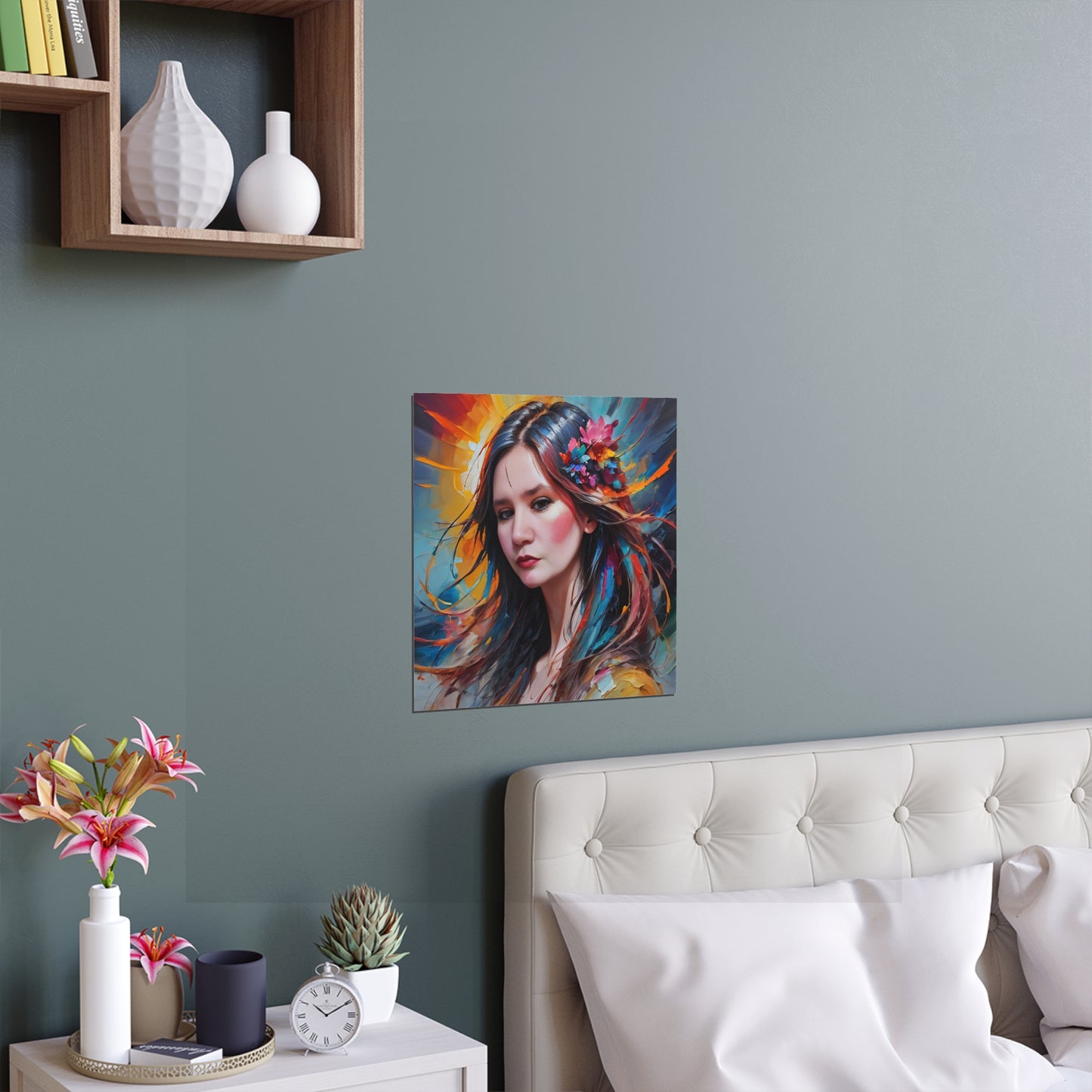 Indoor and Outdoor Silk Posters (Square 47)